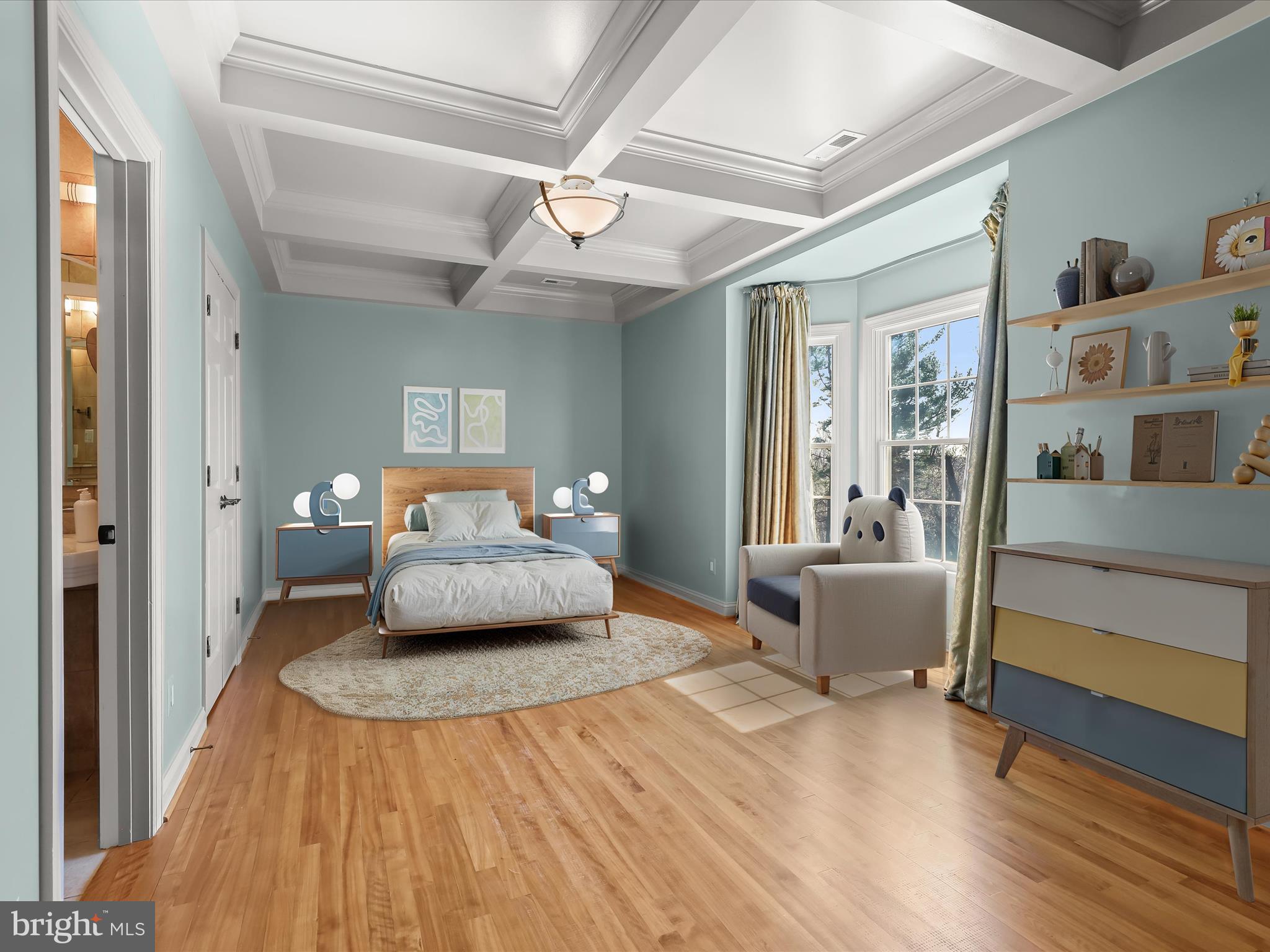 3135 Old Court Road Baltimore, MD 21208 - Photo 60 of 93 Fourth Bedroom Suite - Virtually Staged