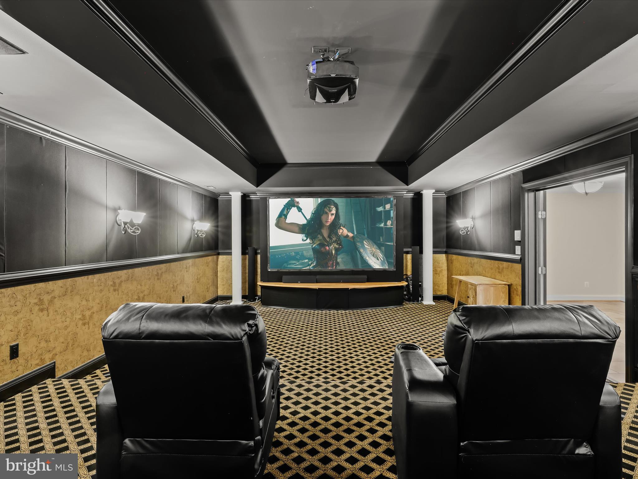 3135 Old Court Road Baltimore, MD 21208 - Photo 71 of 93 Theater Room
