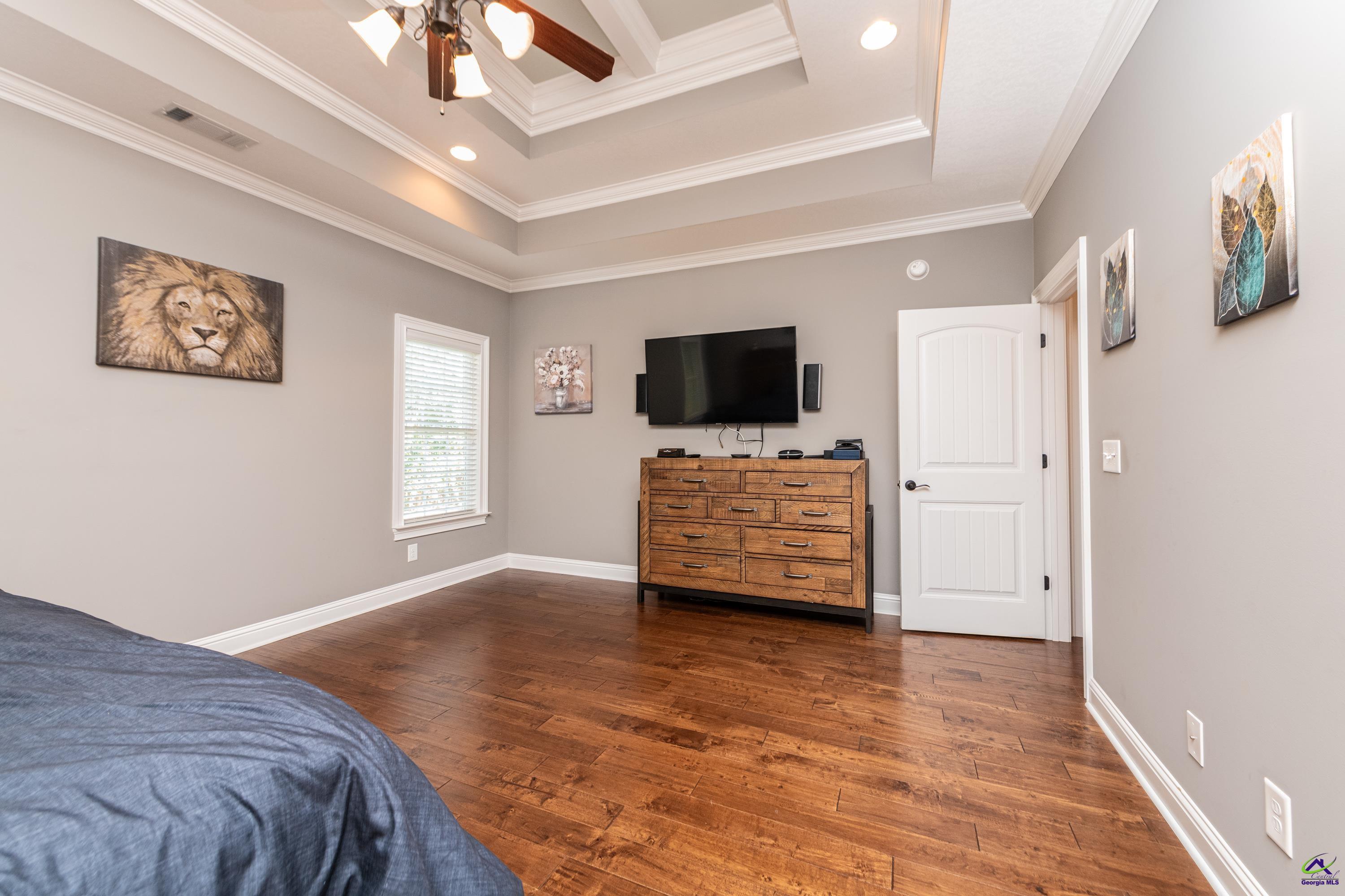 405 Old Bridge Road Warner Robins, GA 31088 - Photo 21 of 58 a bedroom with furniture and flat screen tv