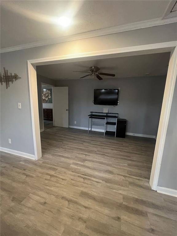 312 Magnolia Avenue Thomaston, GA 30286 - Photo 30 of 40 a view of a room with wooden floor