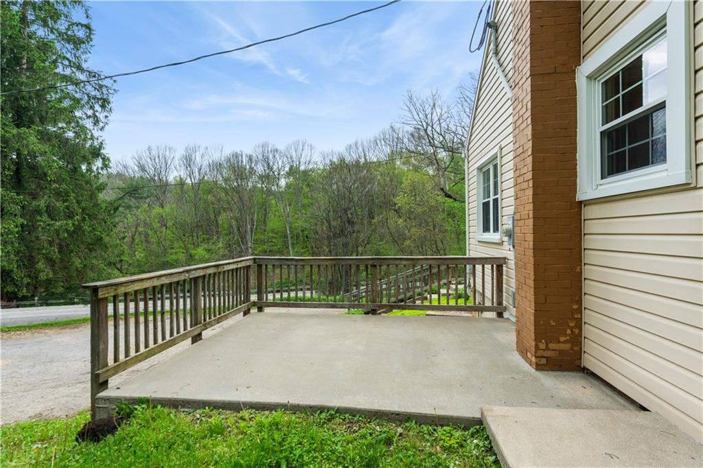 973 Blackhawk Road Beaver Falls, PA 15010 - Photo 36 of 36 a view of a balcony with staircase