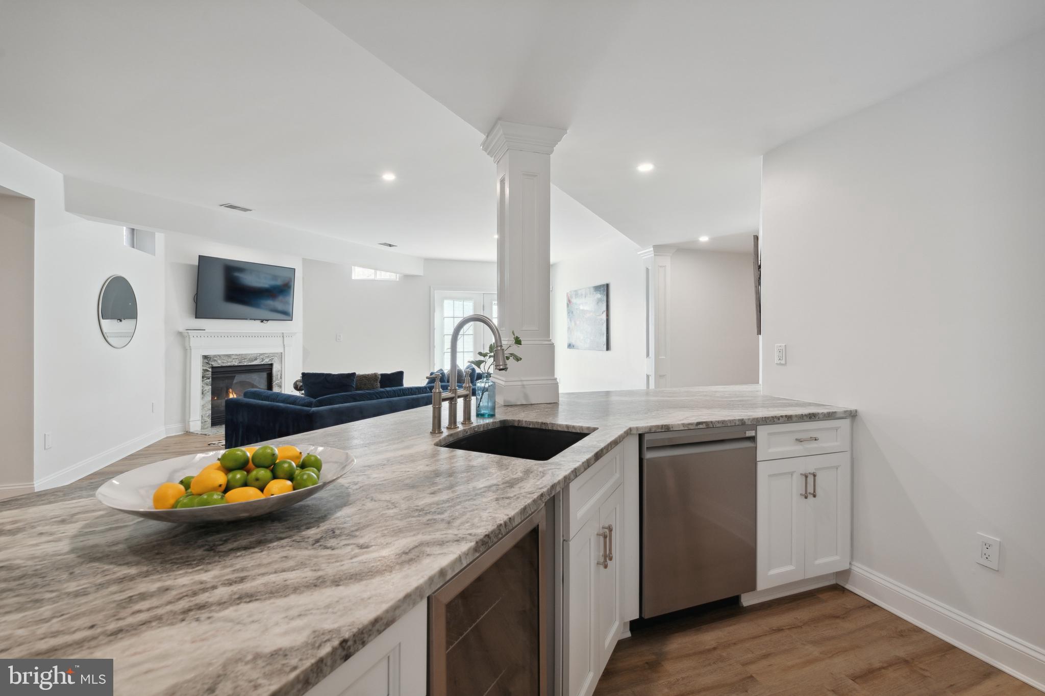 212 May Lane Edgewater, MD 21037 - Photo 46 of 68 Entertain in style from the custom bar area