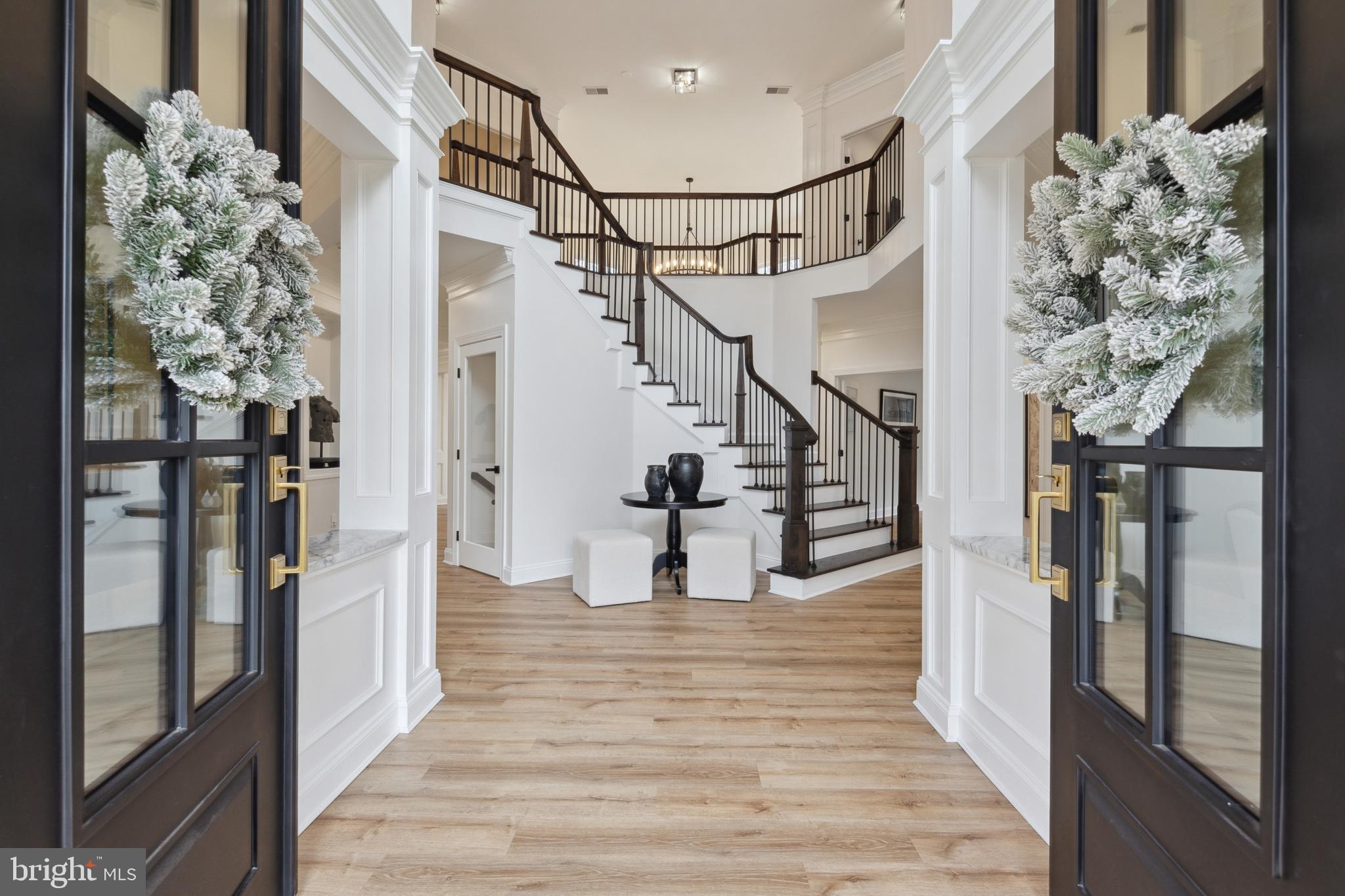 212 May Lane Edgewater, MD 21037 - Photo 5 of 68 Stunning foyer entry with curved staircase