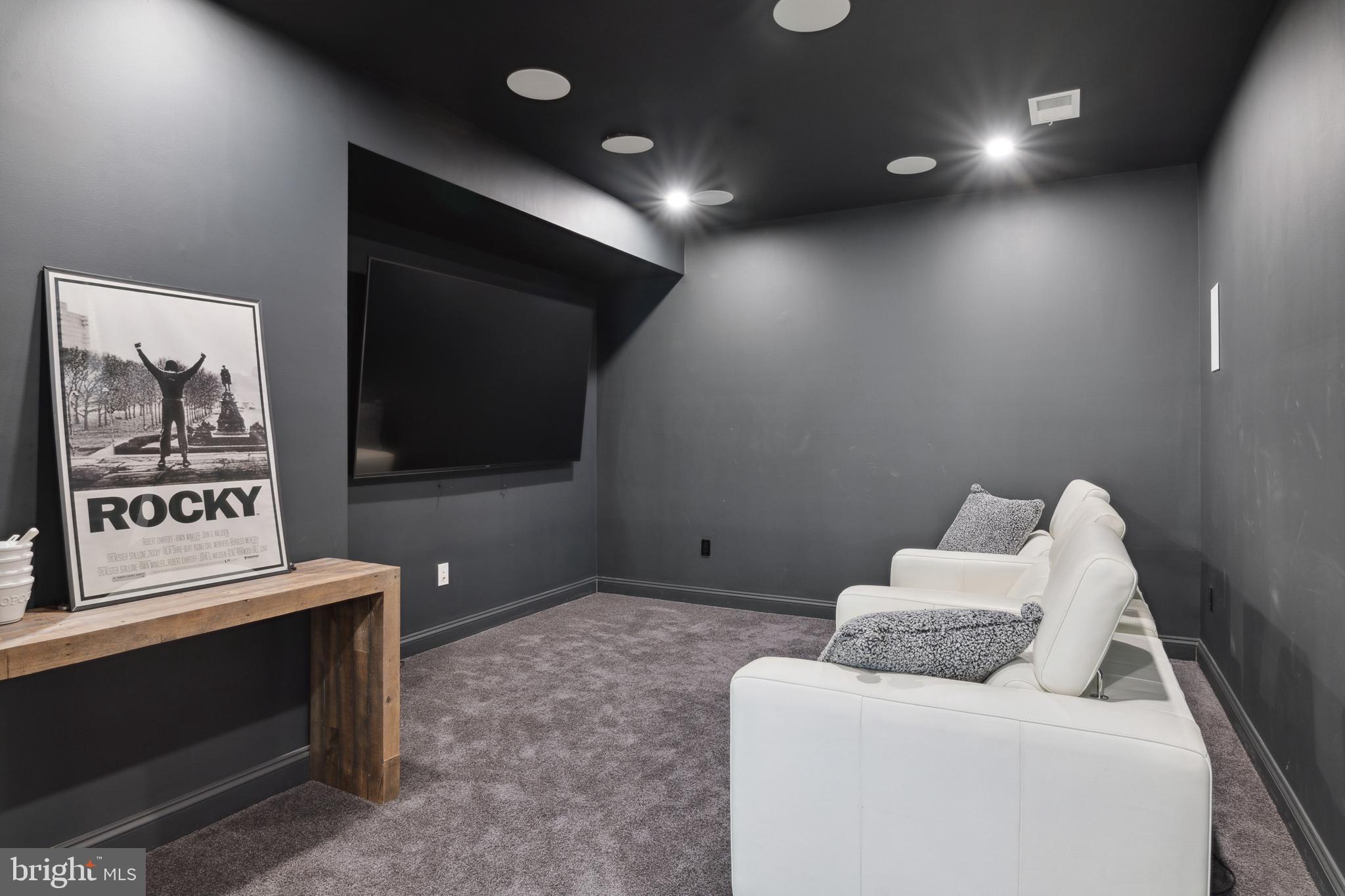 212 May Lane Edgewater, MD 21037 - Photo 51 of 68 Private theatre room perfect for movie nights!
