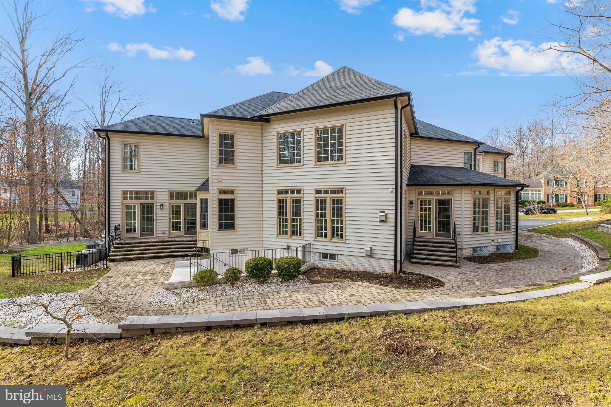 212 May Lane Edgewater, MD 21037 - Photo 54 of 68 Custom paver rear patio