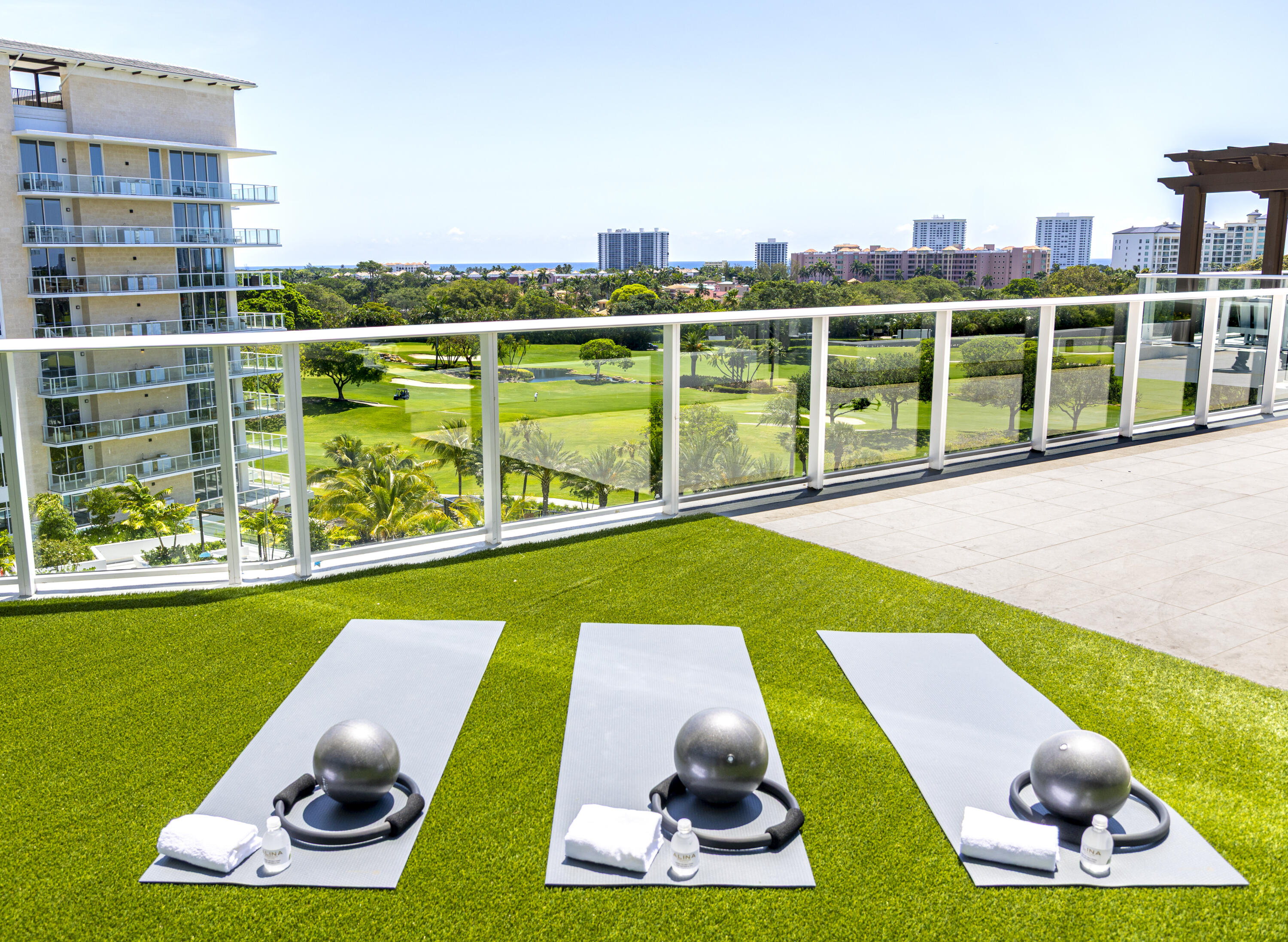 220 Southeast Mizner Boulevard, Unit PH922 Boca Raton, FL 33432 - Photo 18 of 25 Outdoor Yoga area