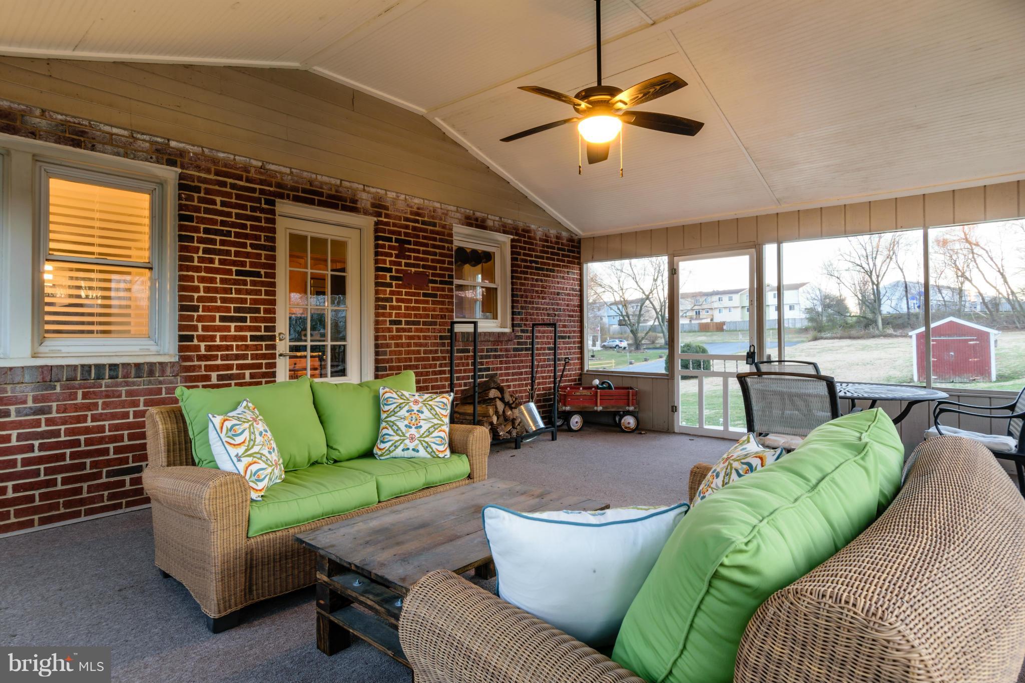 Huge Enclosed Porch