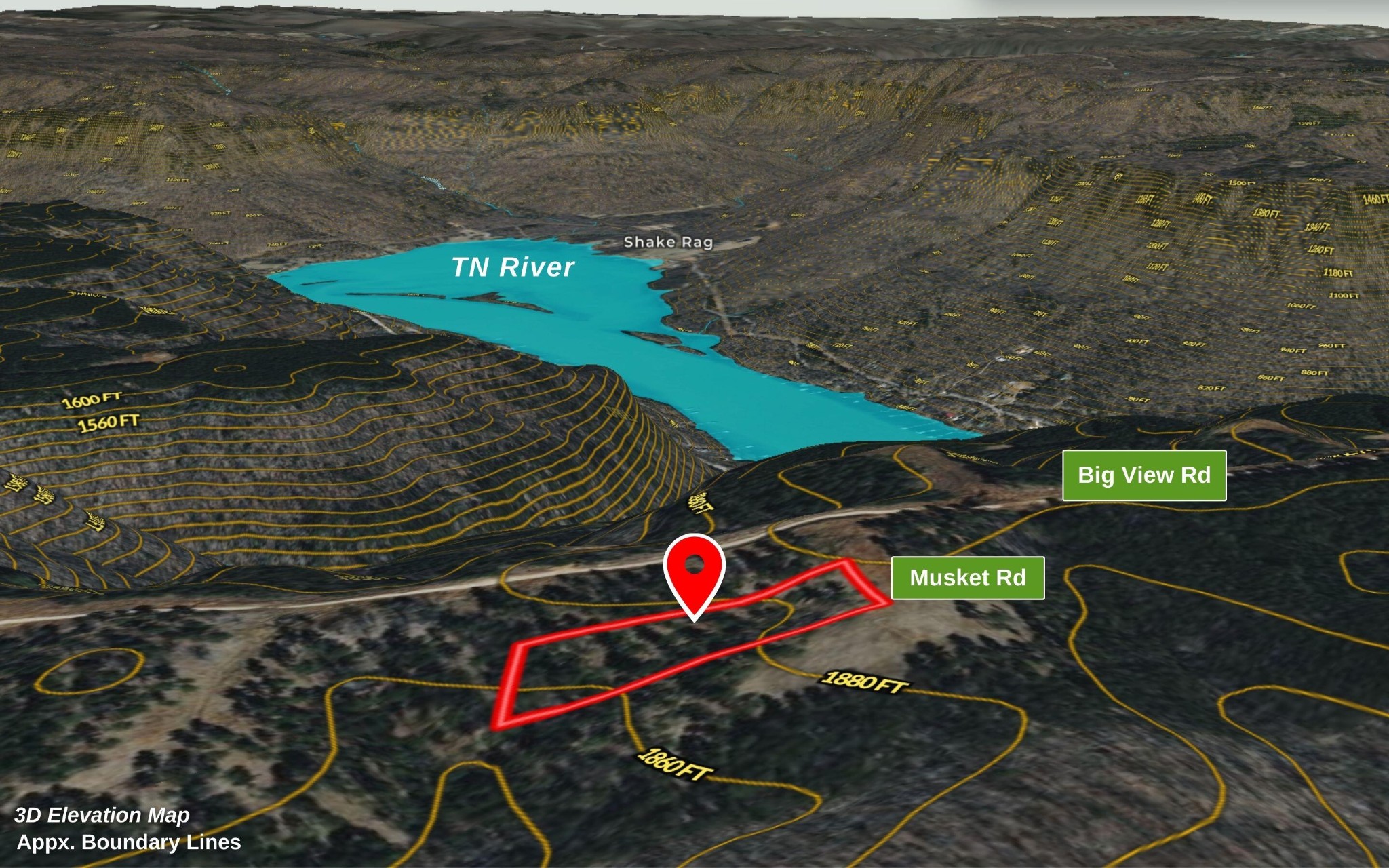 1326 Musket Road Guild, TN 37340 - Photo 22 of 25 a street sign that is on a brick wall