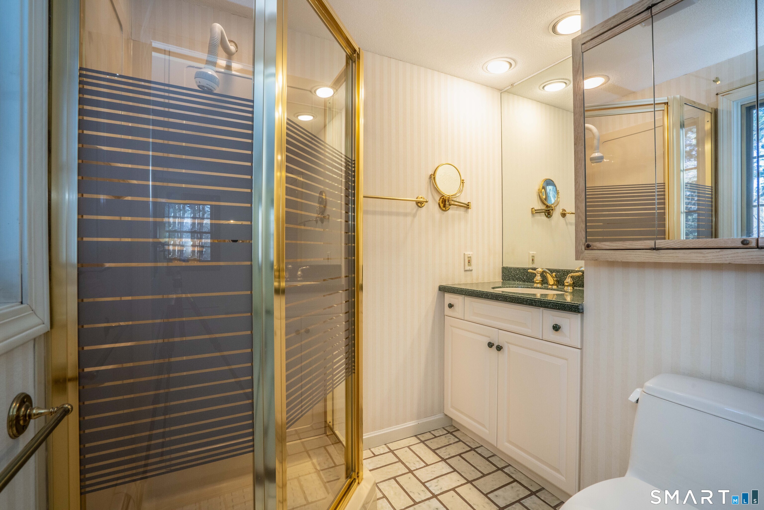 29 Long View Drive Simsbury, CT 06070 - Photo 25 of 41 a bathroom with a shower and a sink