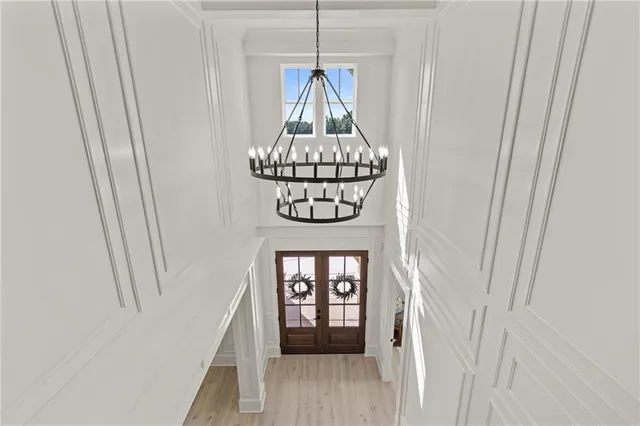 a view of a backyard with a yard