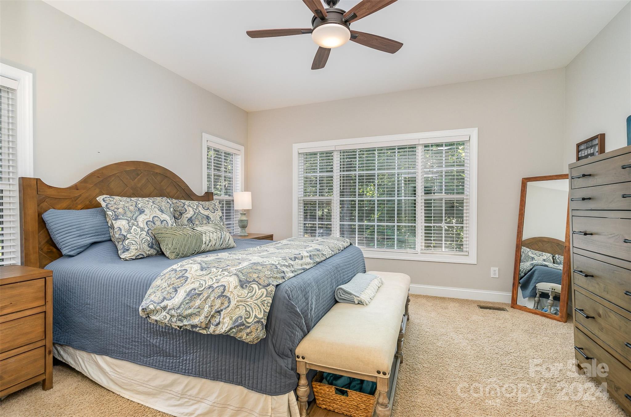 334 Adrian Road Salisbury, NC 28146 - Photo 19 of 40 a bedroom with a bed and a window