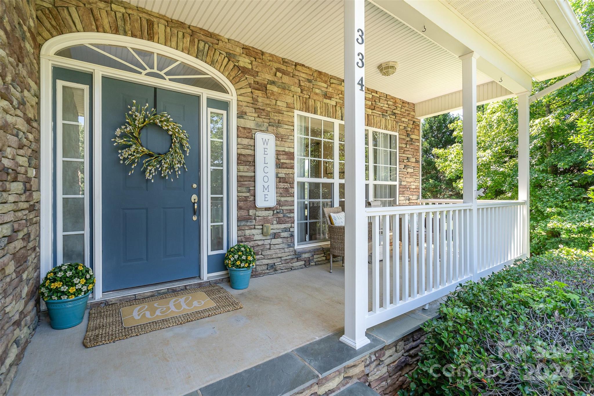 334 Adrian Road Salisbury, NC 28146 - Photo 9 of 40 a view of a entryway door front of house