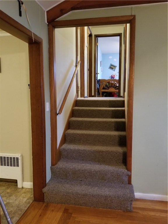 1341 Diamond Hill Road Cumberland, RI 02864 - Photo 6 of 15 stairs from living room to 3 bedrooms and bath