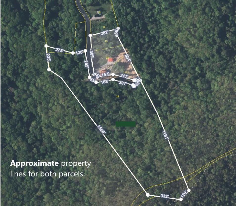 437 Rocky Top Road Luttrell, TN 37779 - Photo 39 of 39 45 - Approximate Property Lines