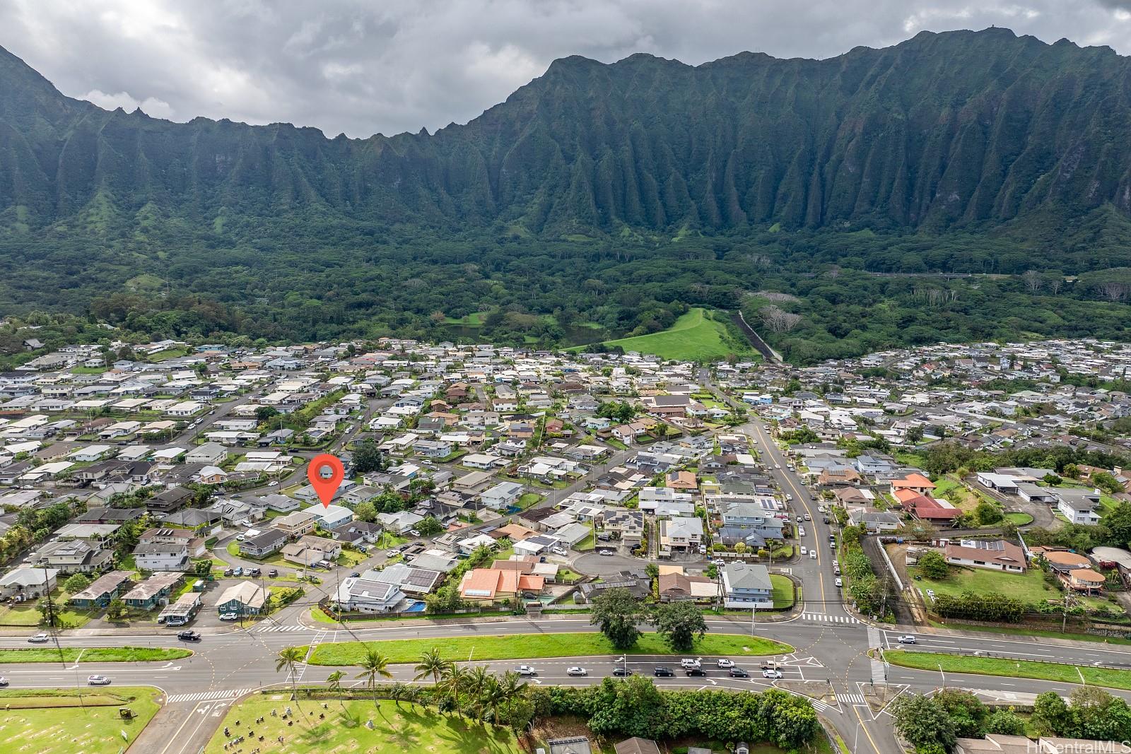 45-510 Mahinui Road, Unit B Kaneohe, HI 96744 - Photo 18 of 19 a view of outdoor space and city view