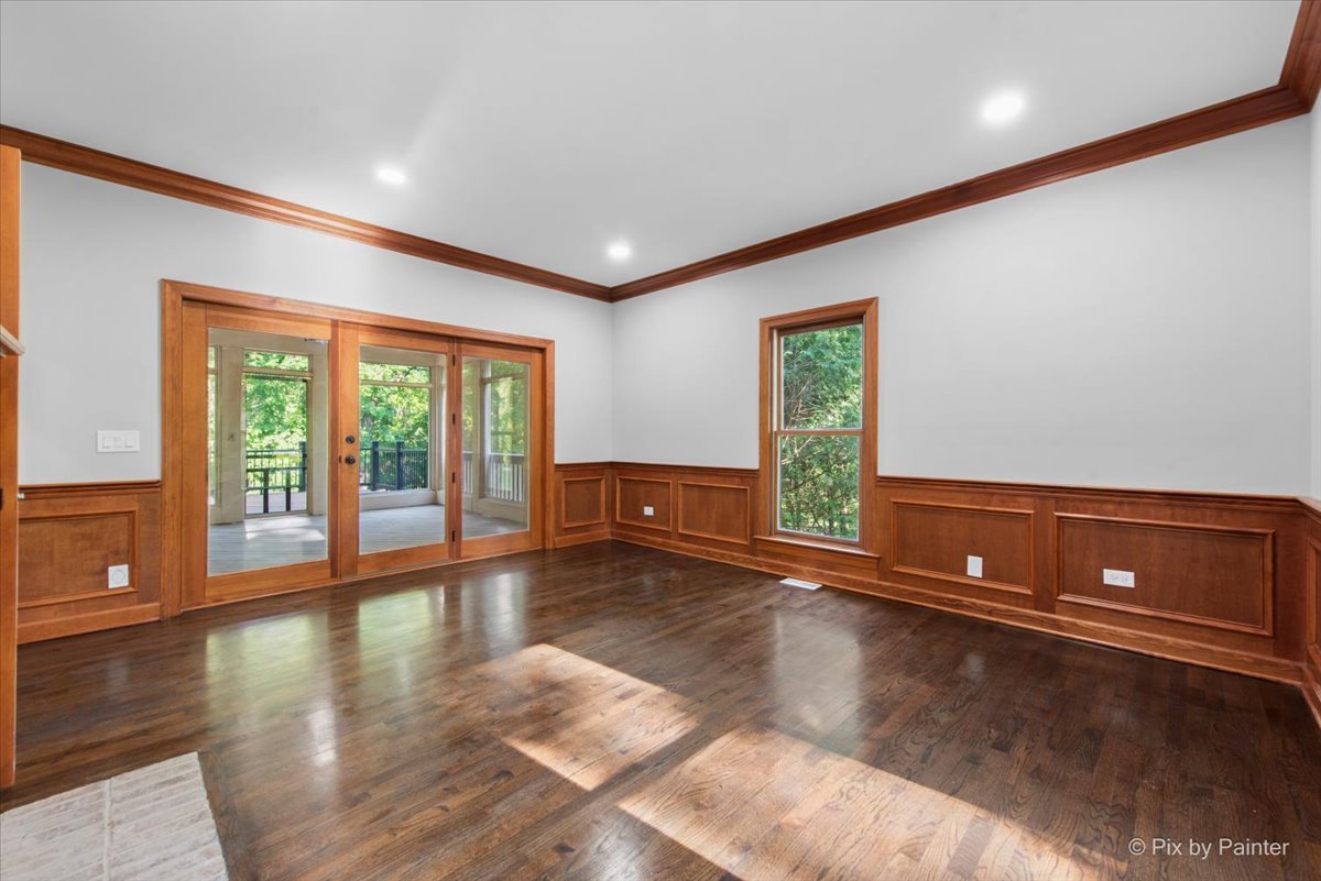 4N633 Hidden Oaks Road St. Charles, IL 60175 - Photo 21 of 49 a view of room with window and wooden floor