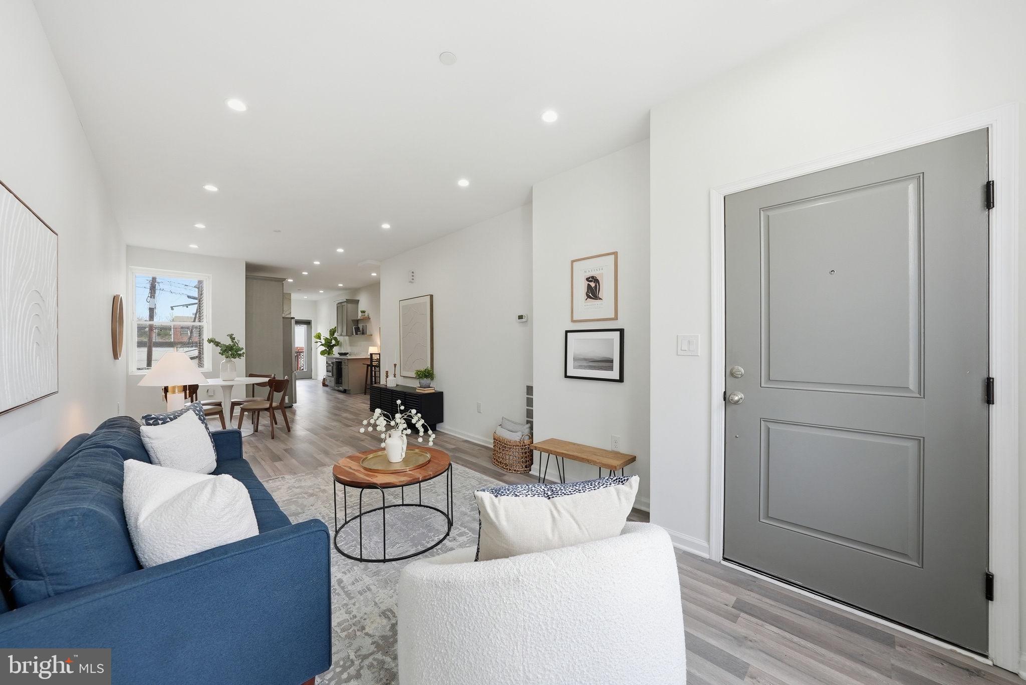 2121 4th Street Northeast, Unit 1 Washington, DC 20002 - Photo 6 of 34 Bright and inviting living space.