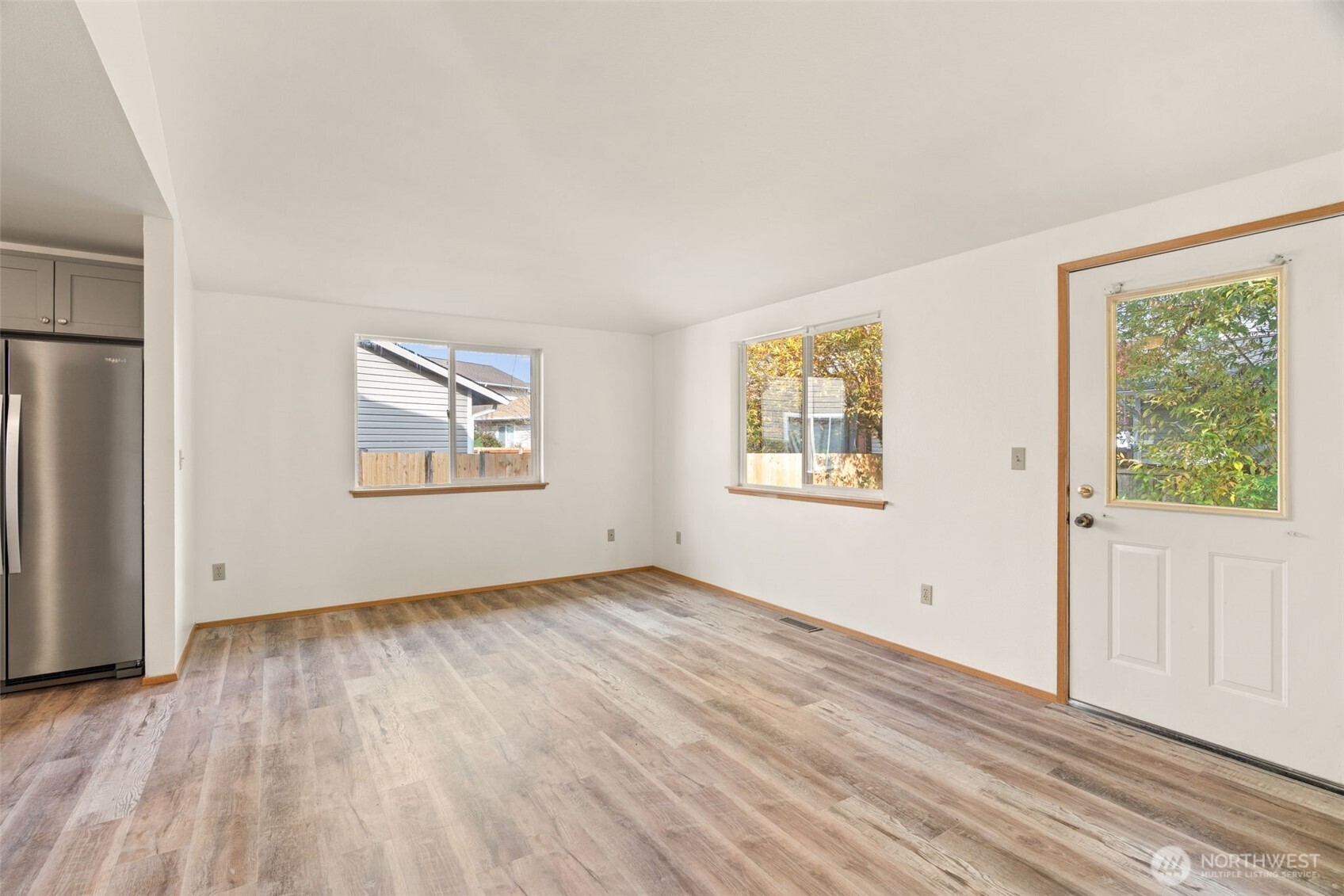 4021 167th Street Northeast, Unit A Arlington, WA 98223 - Photo 10 of 23 an empty room with windows and closet