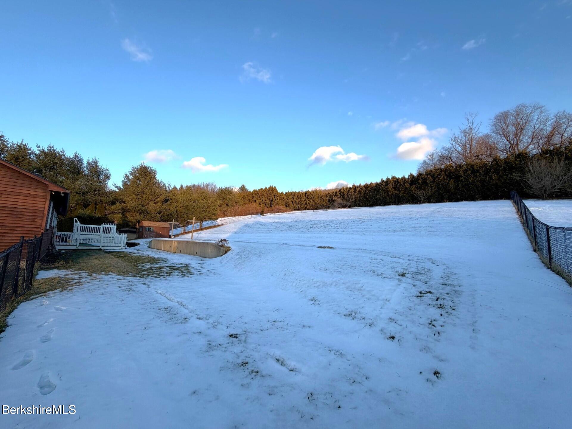 8 Country Road Adams, MA 01220 - Photo 33 of 44 a view of a backyard of a house