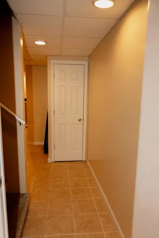 a view of empty room