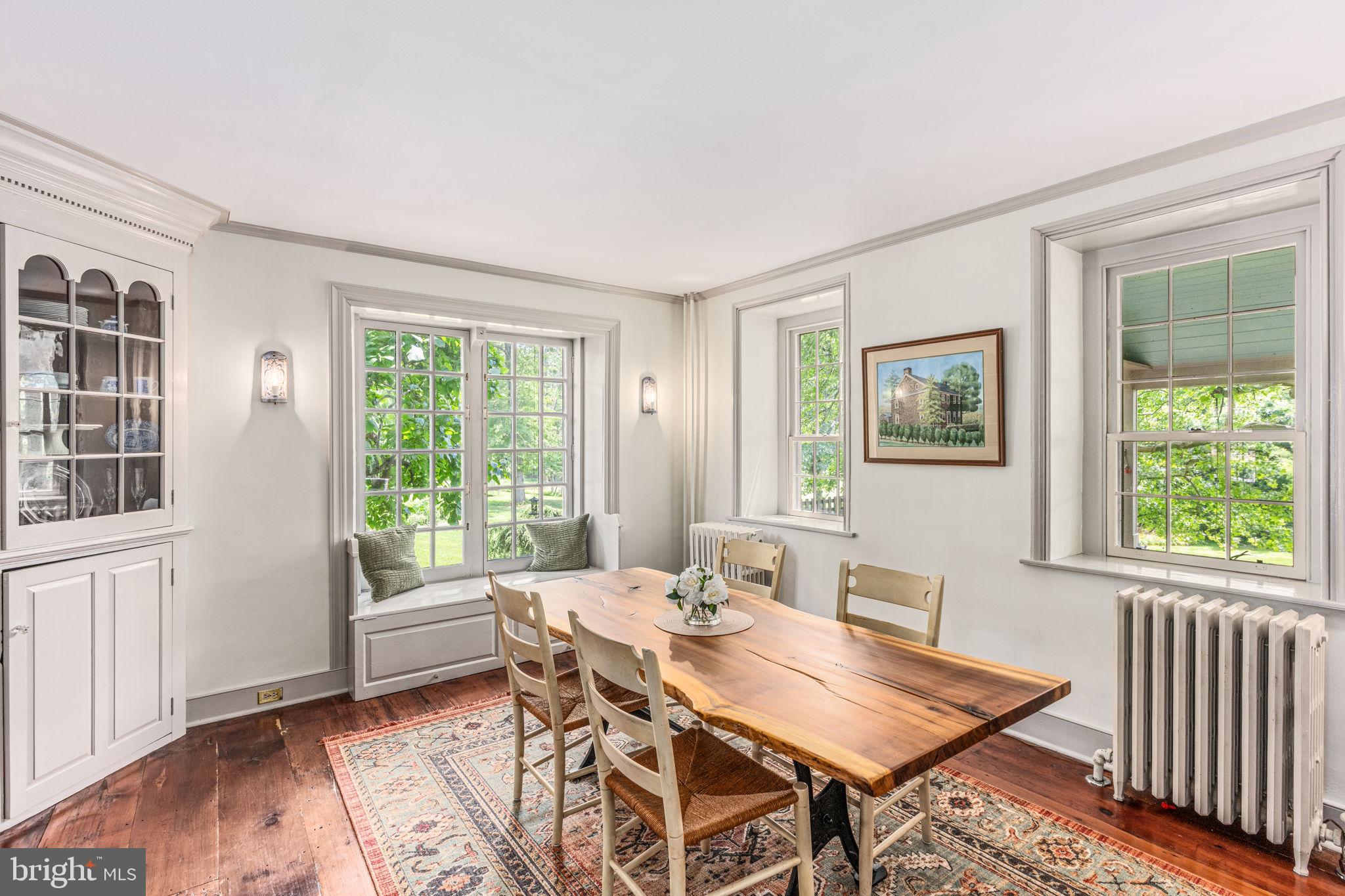 137 Callowhill Road Chalfont, PA 18914 - Photo 14 of 59 a view of a dining room with furniture window and outside view