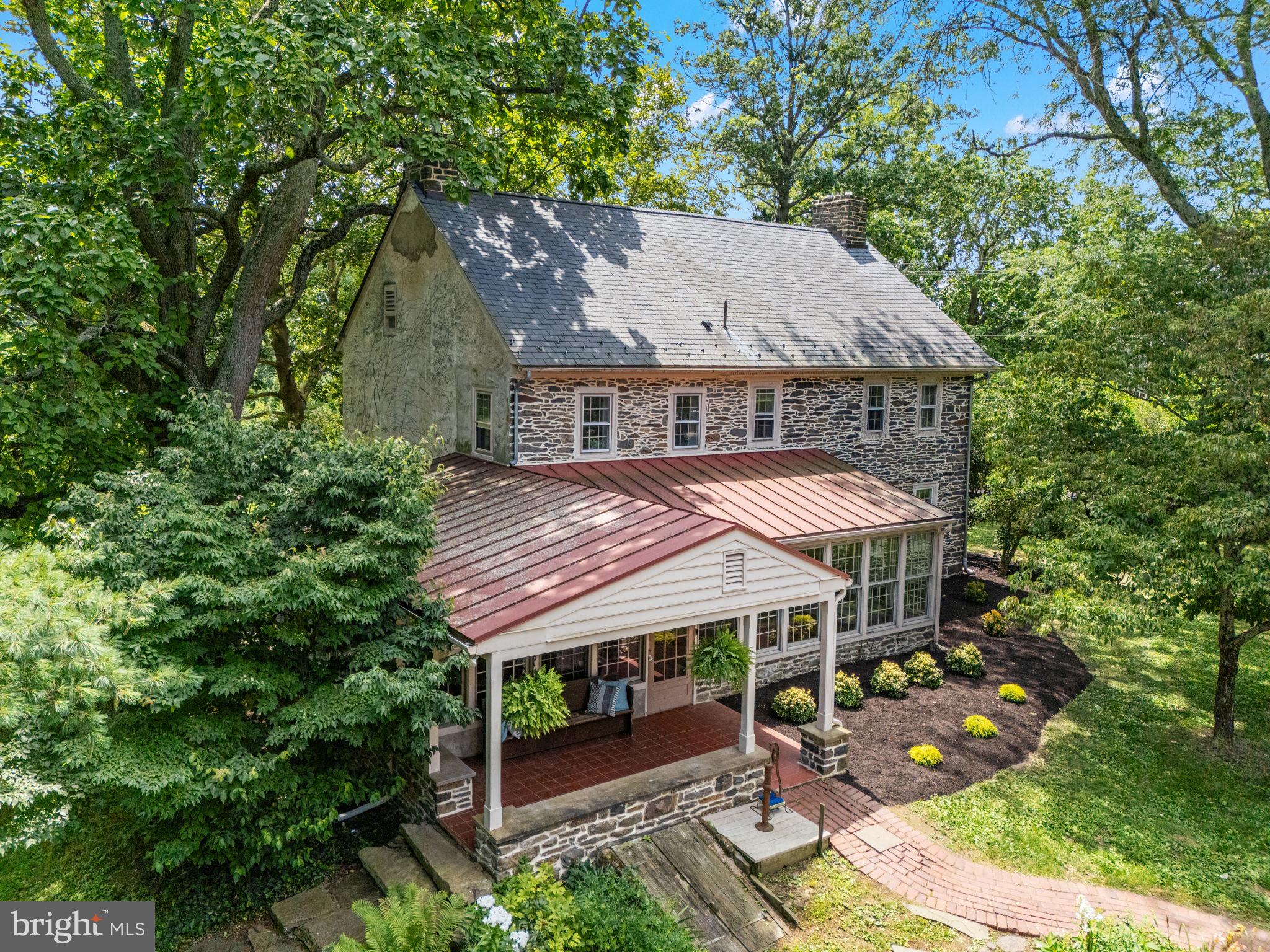 137 Callowhill Road Chalfont, PA 18914 - Photo 2 of 59 an aerial view of a house with a yard