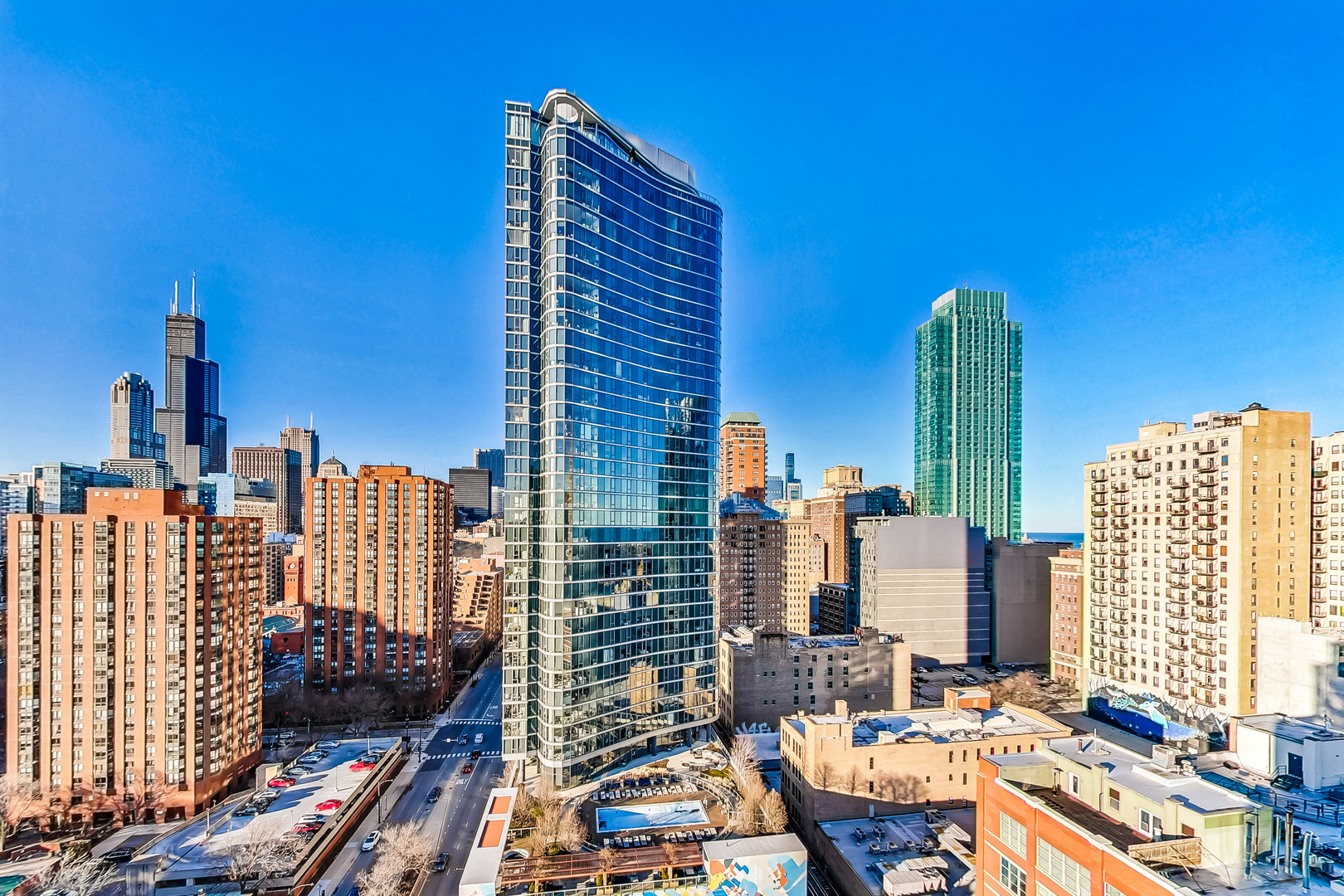 1101 South State Street, Unit 2001 Chicago, IL 60605 - Photo 21 of 24 a picture of city view