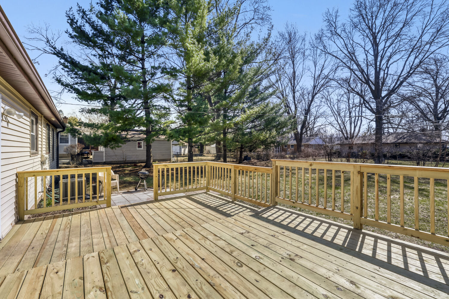 3 Sunset Lane Algonquin, IL 60102 - Photo 6 of 23 a view of balcony with deck and wooden floor