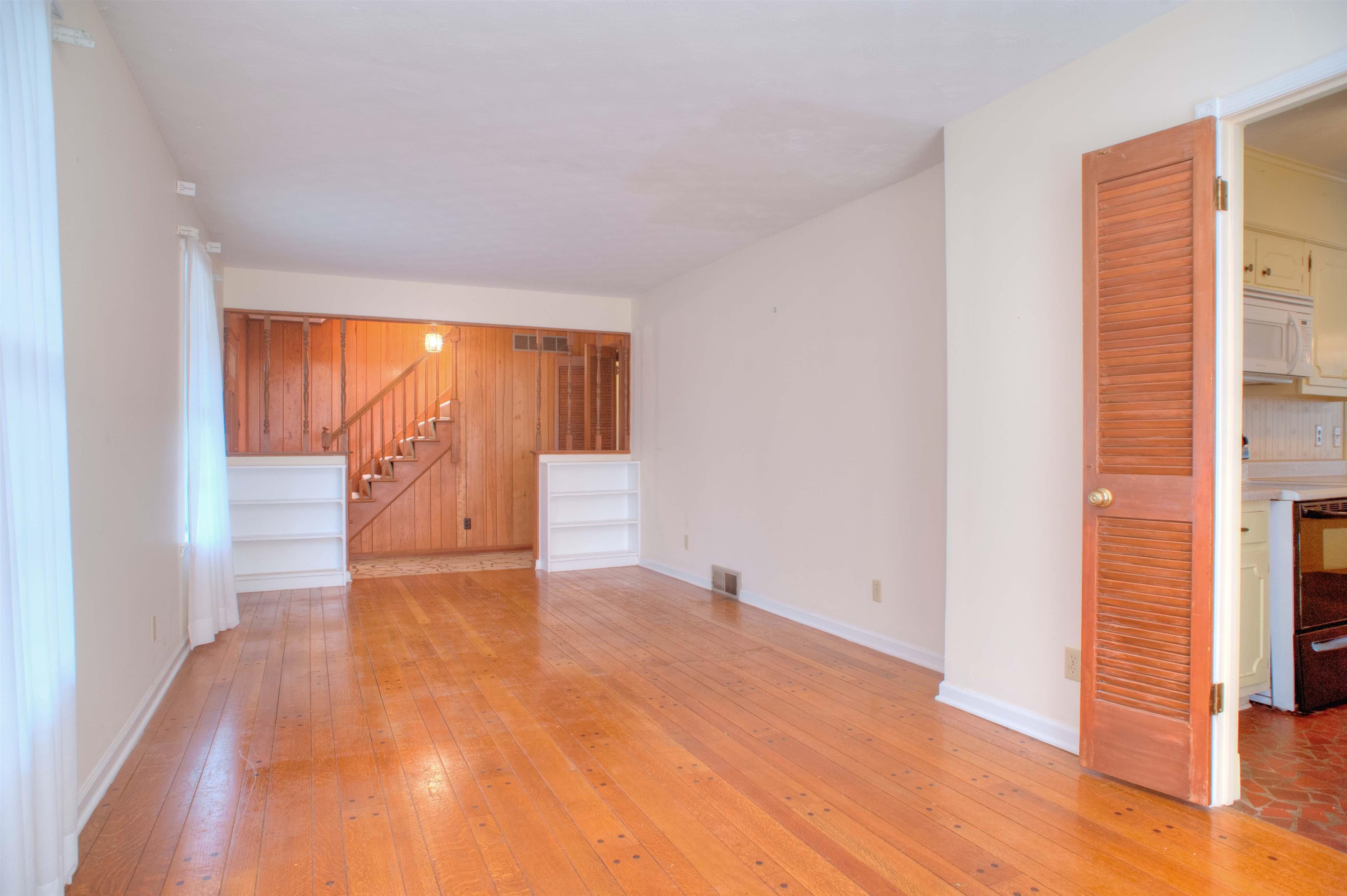 Living and Dining Rooms are located right off the Entry