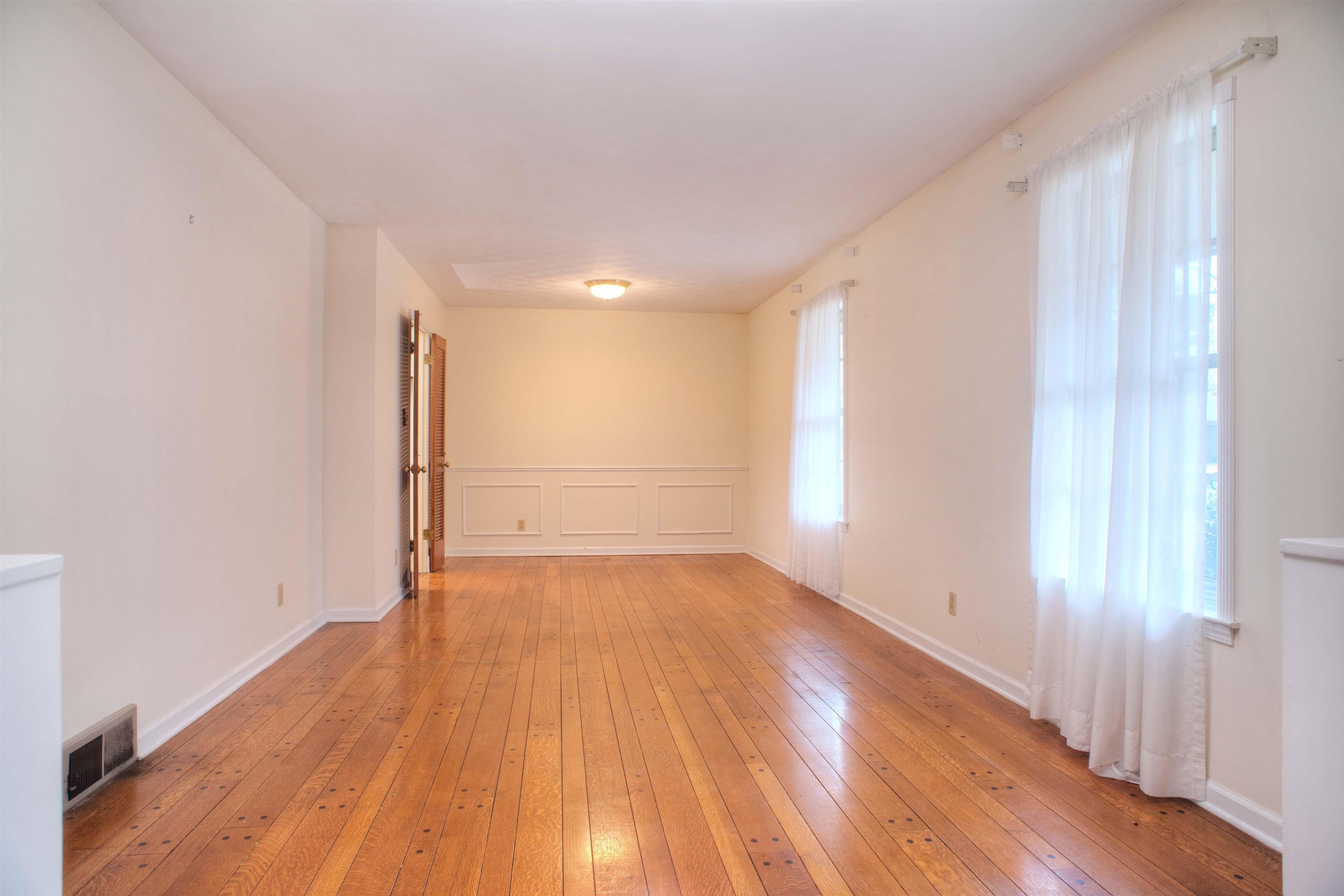 Beautiful Hardwood in the Living and Dining Rooms