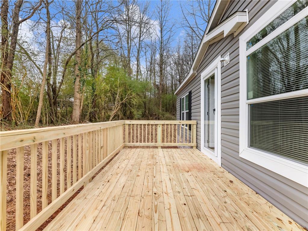 5230 Bogus Road Commerce, GA 30530 - Photo 43 of 45 a view of a wooden deck