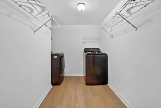 a view of a storage & utility room