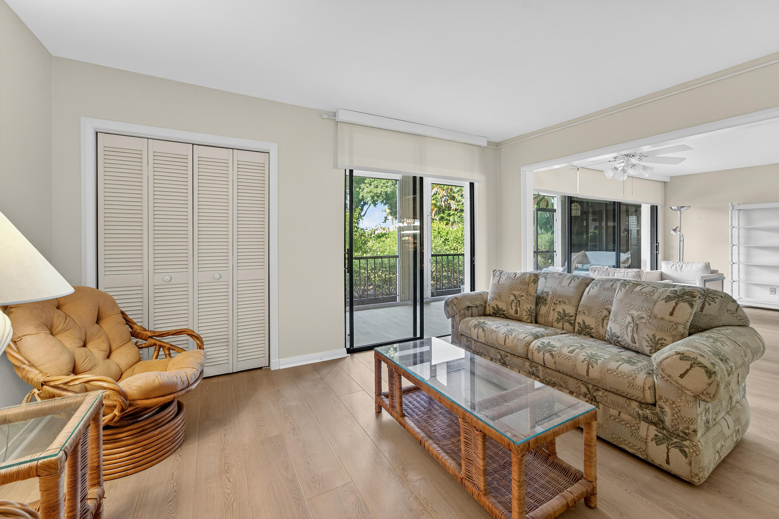 6 Concourse Drive, Unit A Jupiter, FL 33469 - Photo 17 of 49 a living room with furniture and a large window