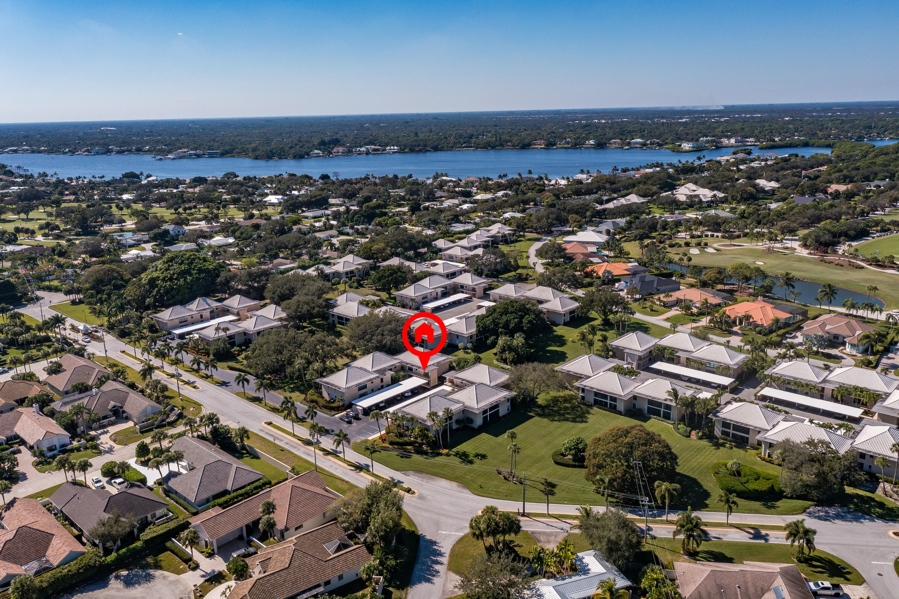 6 Concourse Drive, Unit A Jupiter, FL 33469 - Photo 36 of 49 an aerial view of a city