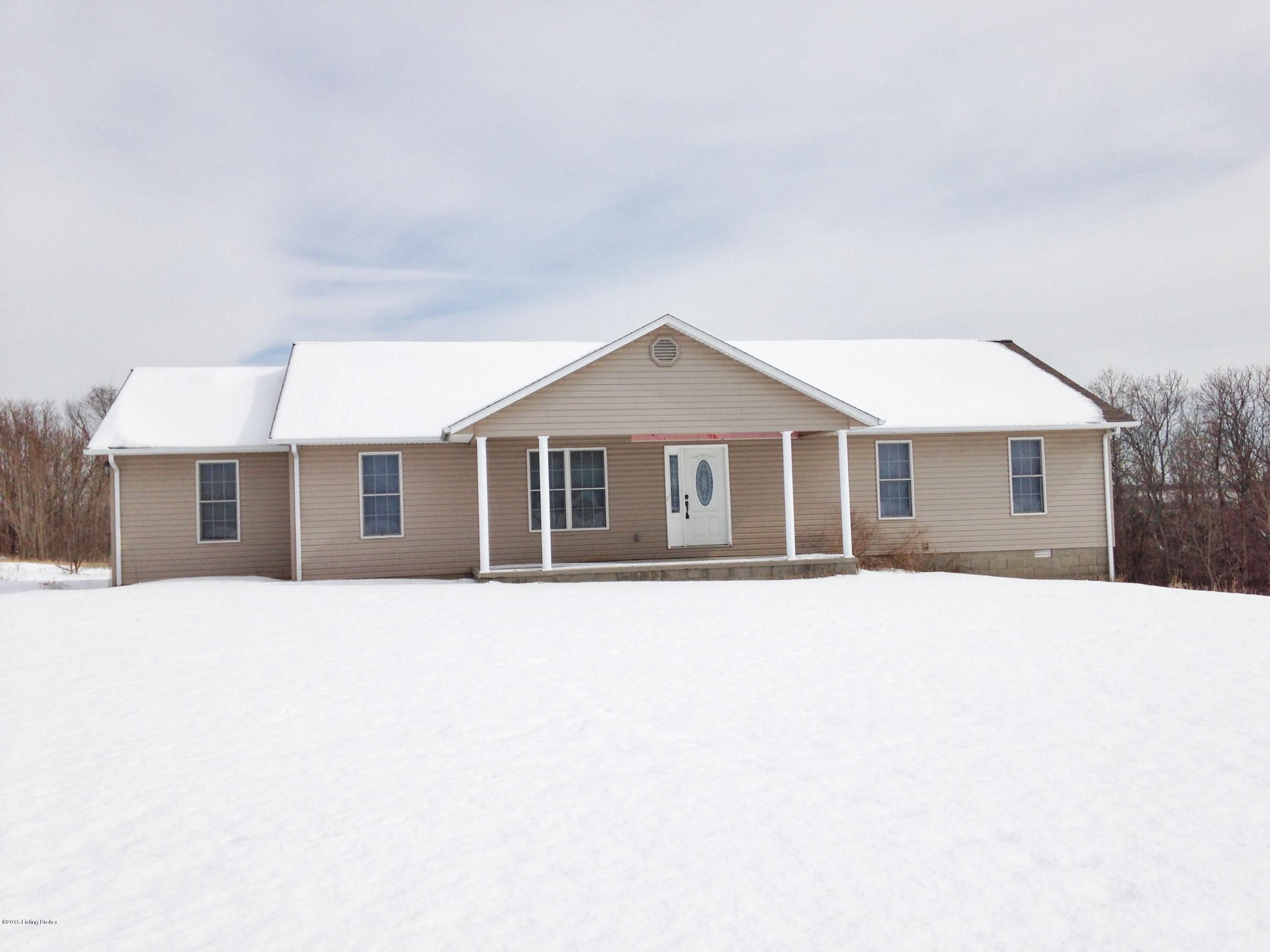 1732 Joyce Ridge Road Milton, KY 40045 - Photo 24 of 39 Front center with snow