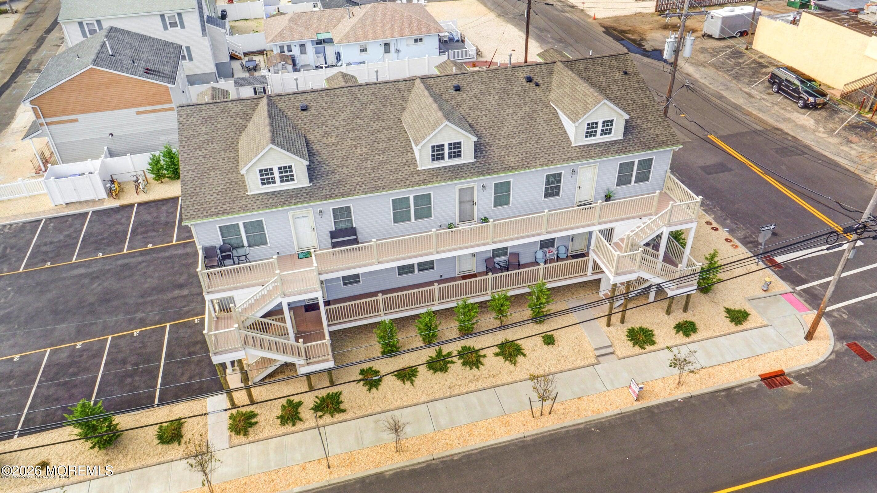 2033 Highway 35, Unit 3 Seaside Heights, NJ 08751 - Photo 3 of 45 an aerial view of residential houses with street