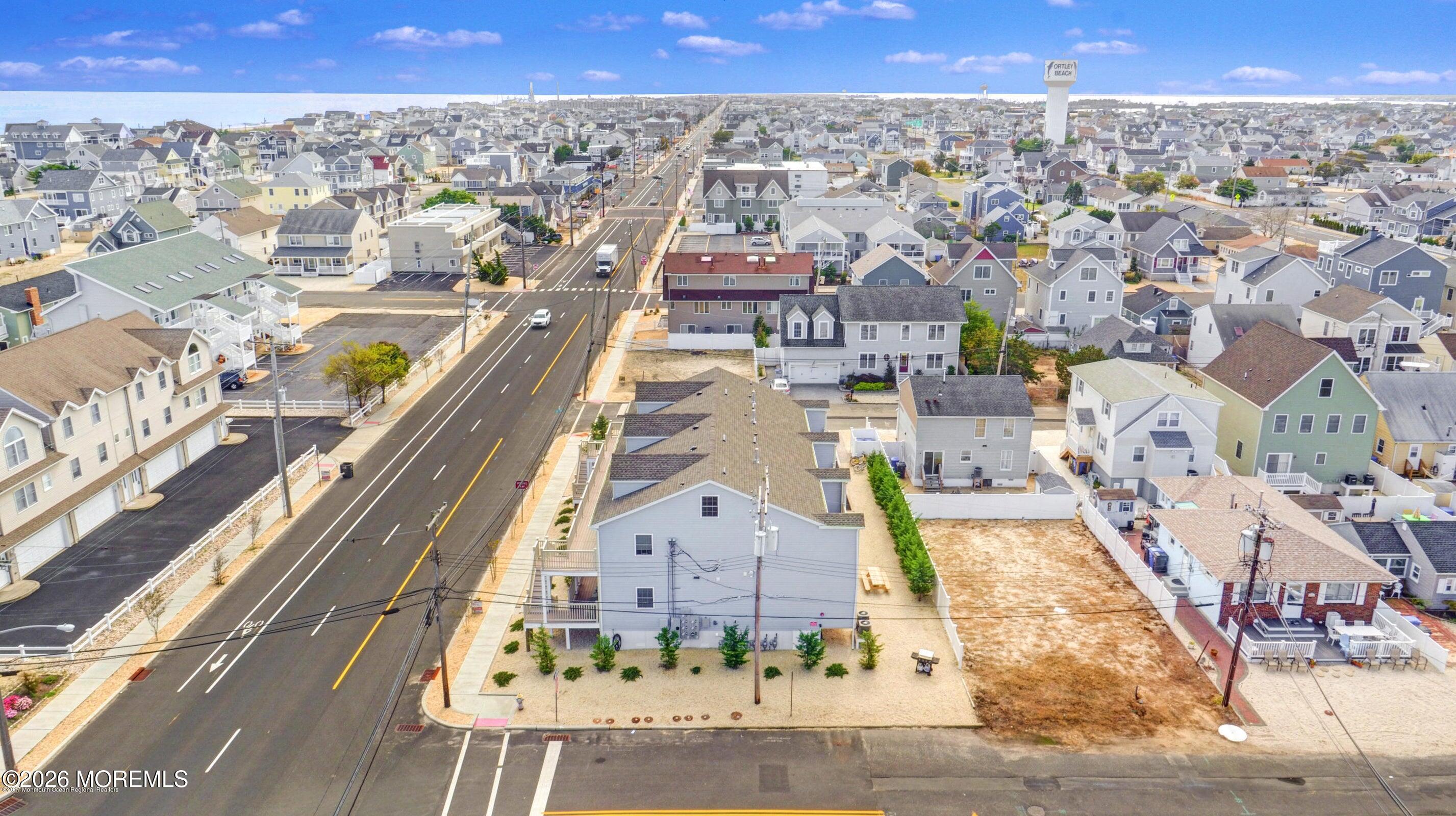 2033 Highway 35, Unit 3 Seaside Heights, NJ 08751 - Photo 40 of 45 an aerial view of residential houses with outdoor space