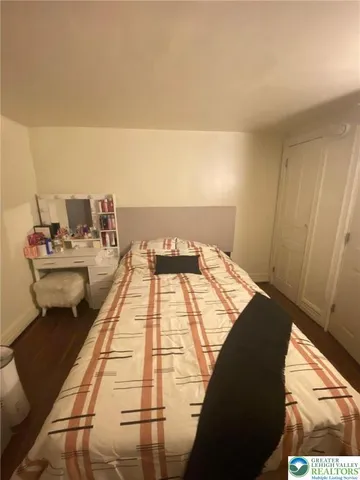 a view of a living room with furniture