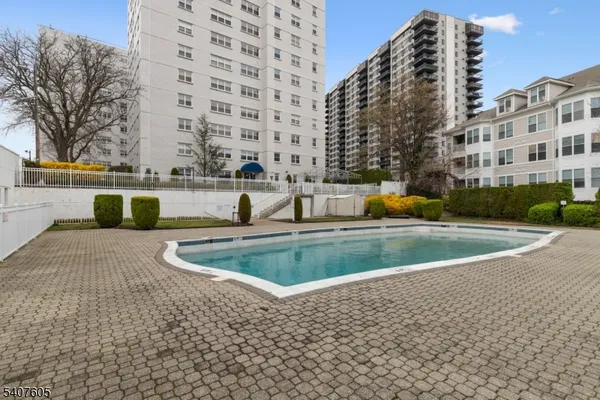 a view of building with outdoor space