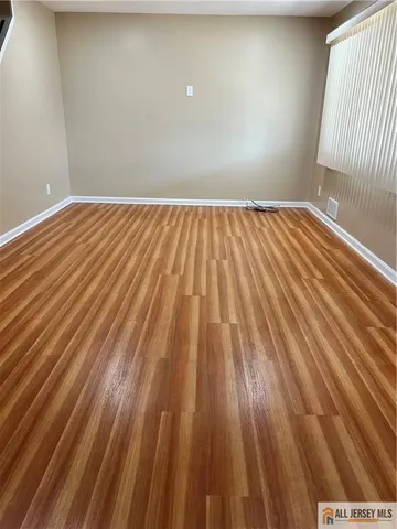 a view of wooden floor in a room