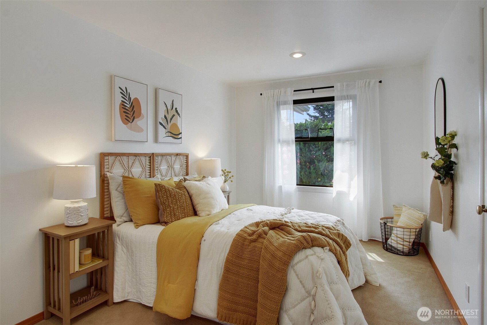 3236 32nd Avenue West Seattle, WA 98199 - Photo 12 of 33 a bedroom with bed and a window