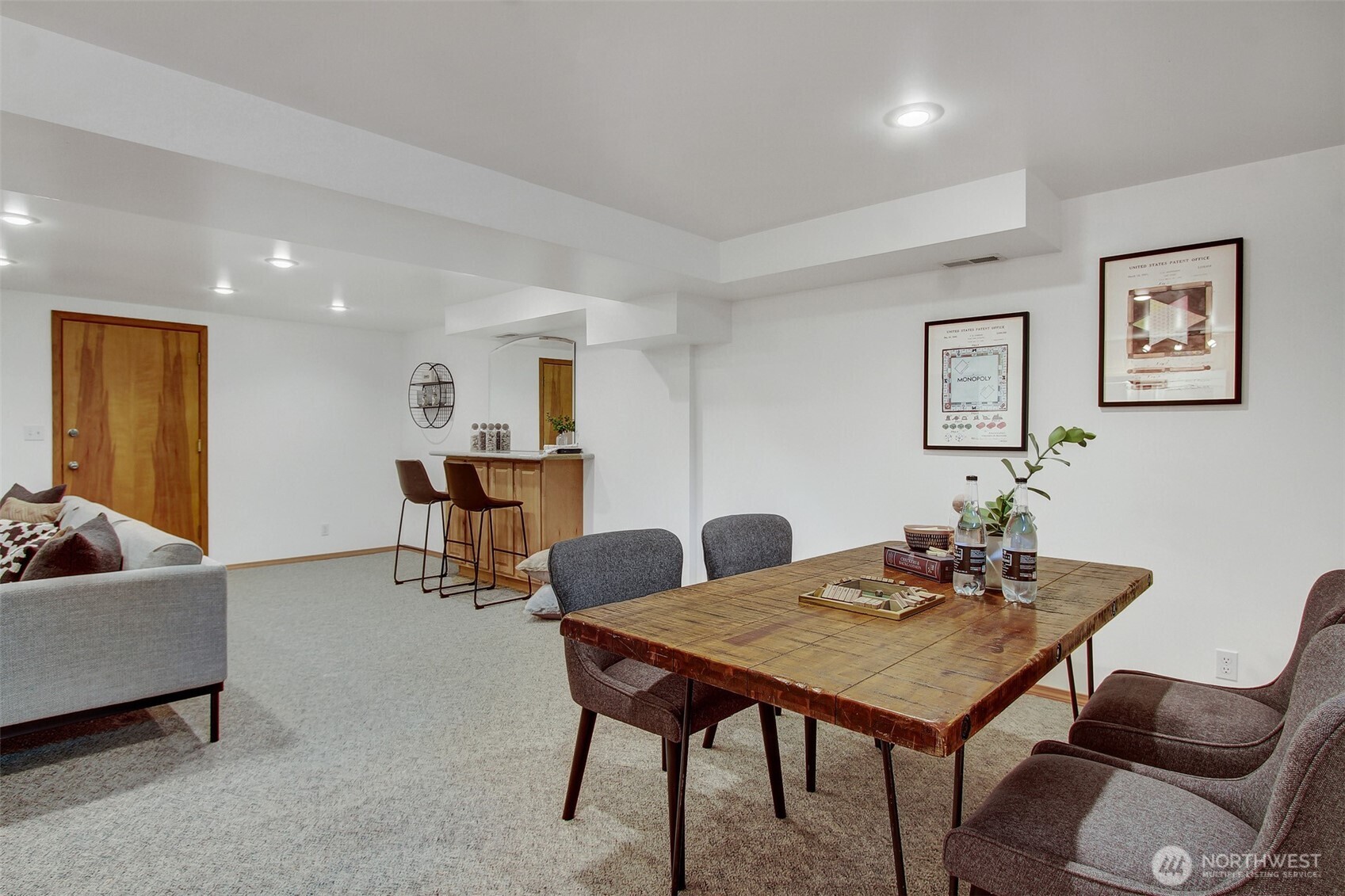 3236 32nd Avenue West Seattle, WA 98199 - Photo 17 of 33 a view of a livingroom with furniture and dining table