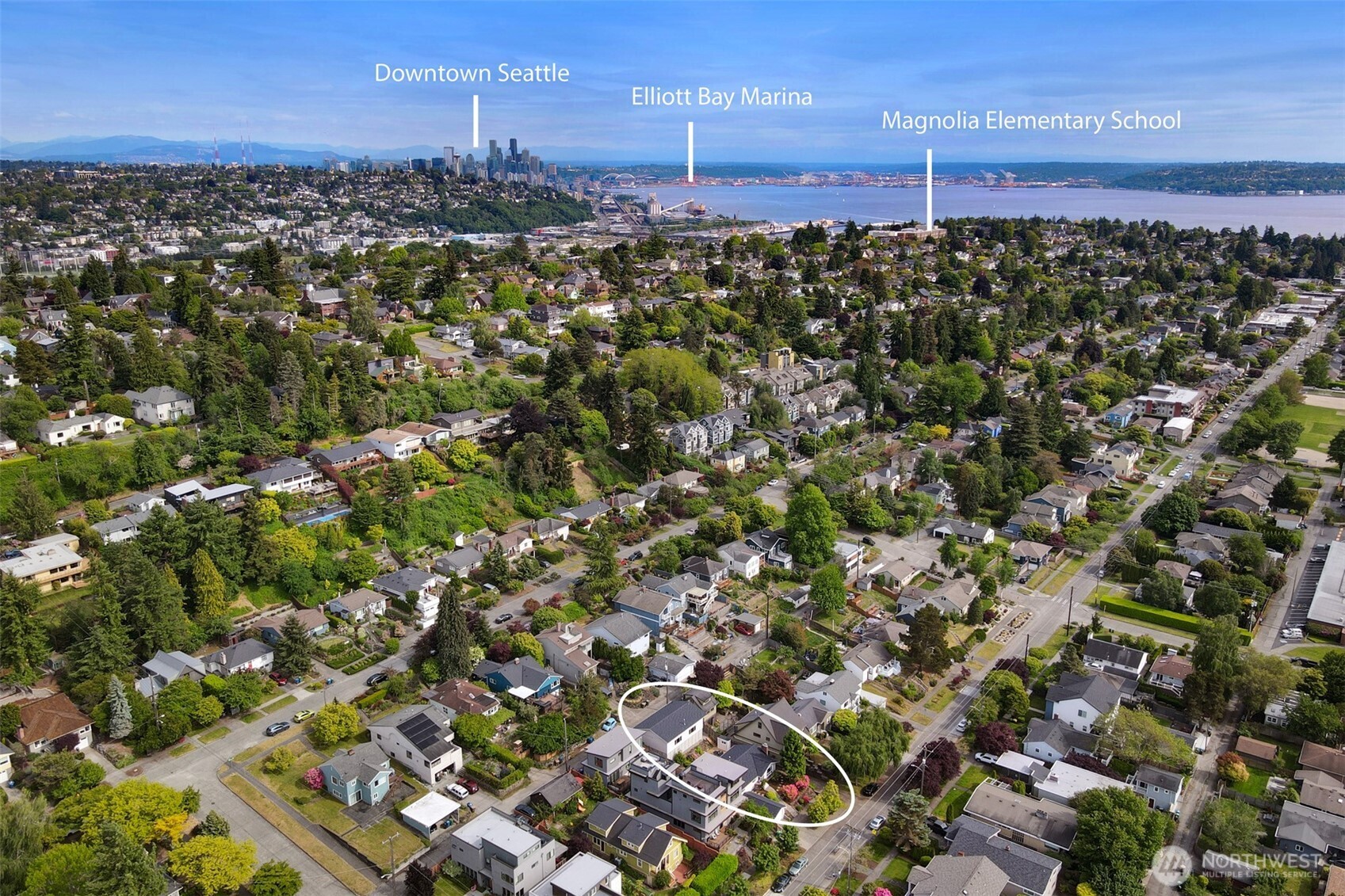 3236 32nd Avenue West Seattle, WA 98199 - Photo 30 of 33 a view of a city