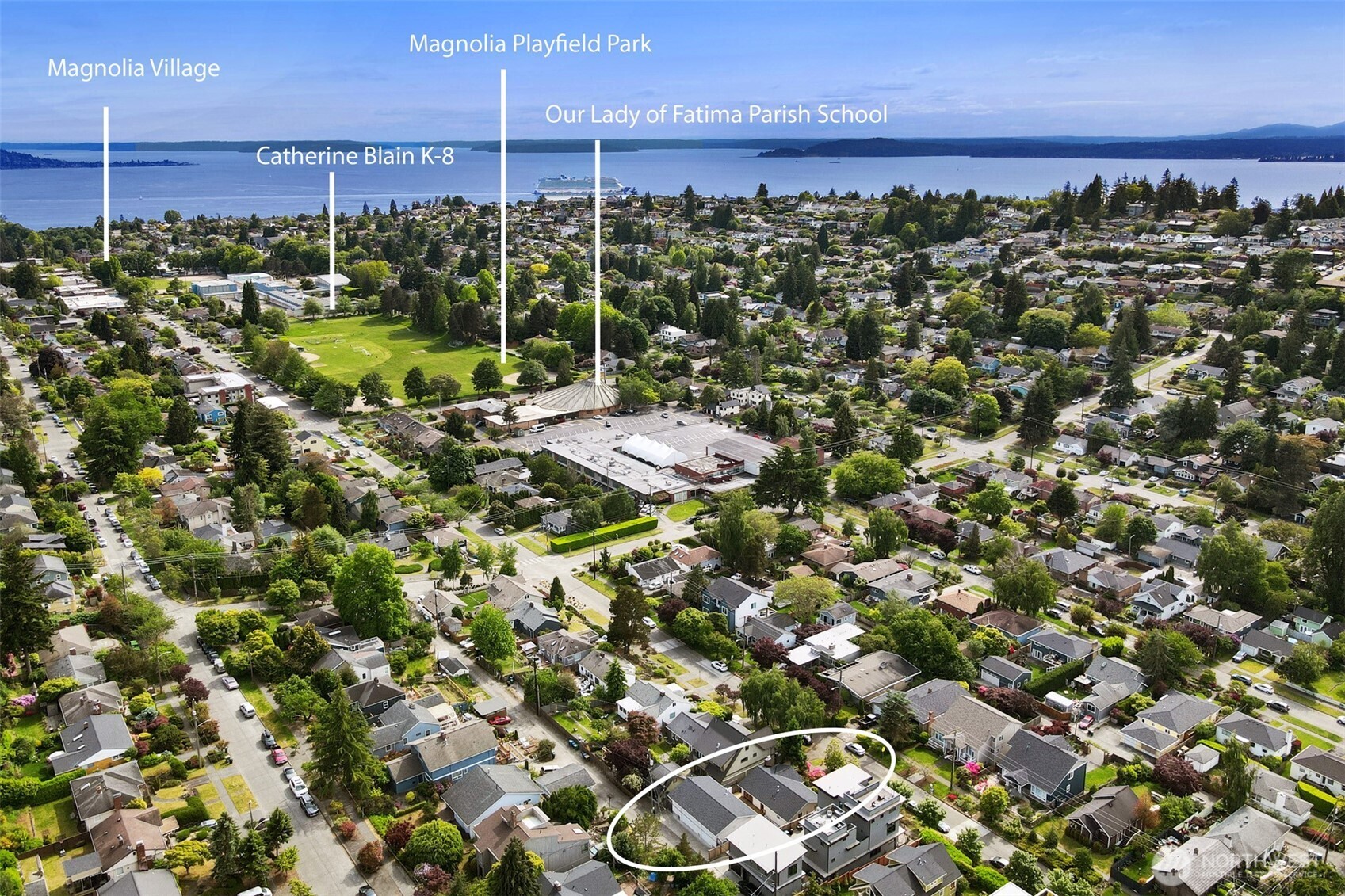 3236 32nd Avenue West Seattle, WA 98199 - Photo 31 of 33 a view of a city
