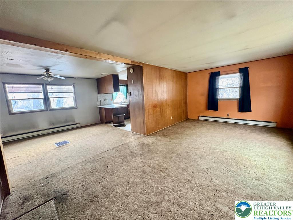 211 Fireline Road Bowmanstown, PA 18071 - Photo 8 of 13 a view of an empty room with a window