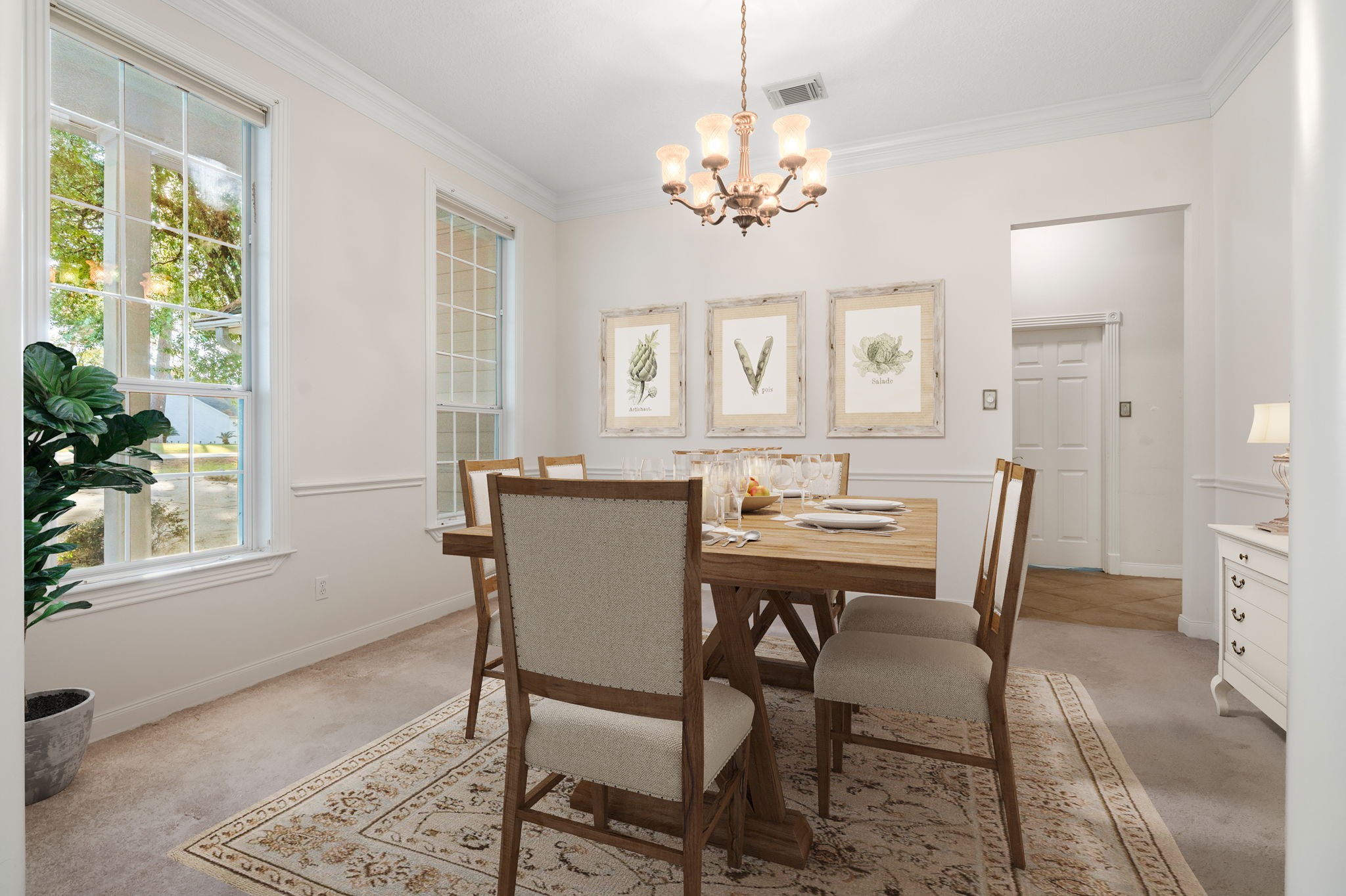 11506 Walden Road Montgomery, TX 77356 - Photo 5 of 50 a view of a dining room with furniture window and outside view