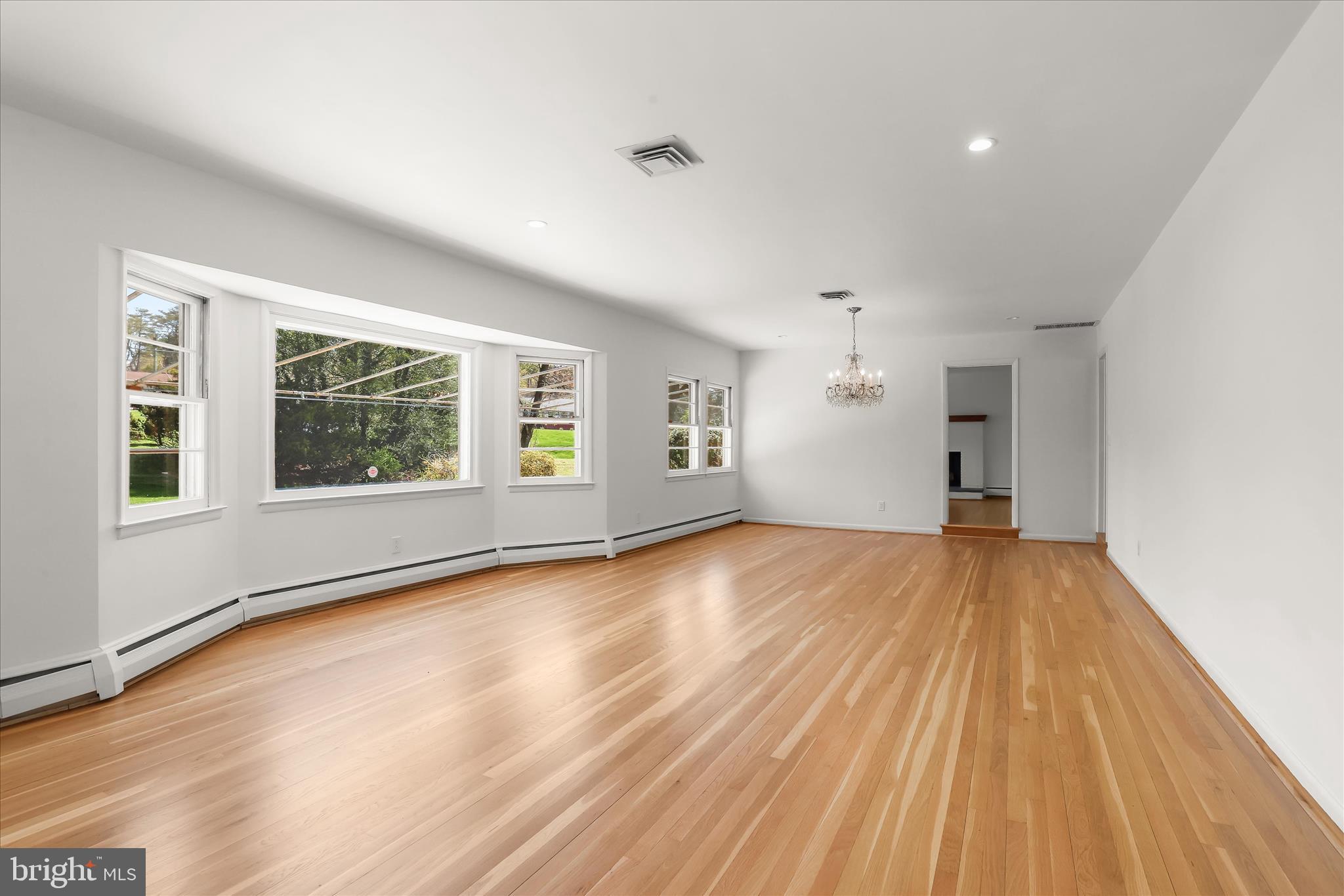 1910 Lyden Road Lutherville-Timonium, MD 21093 - Photo 5 of 51 Living Room to Dining Room