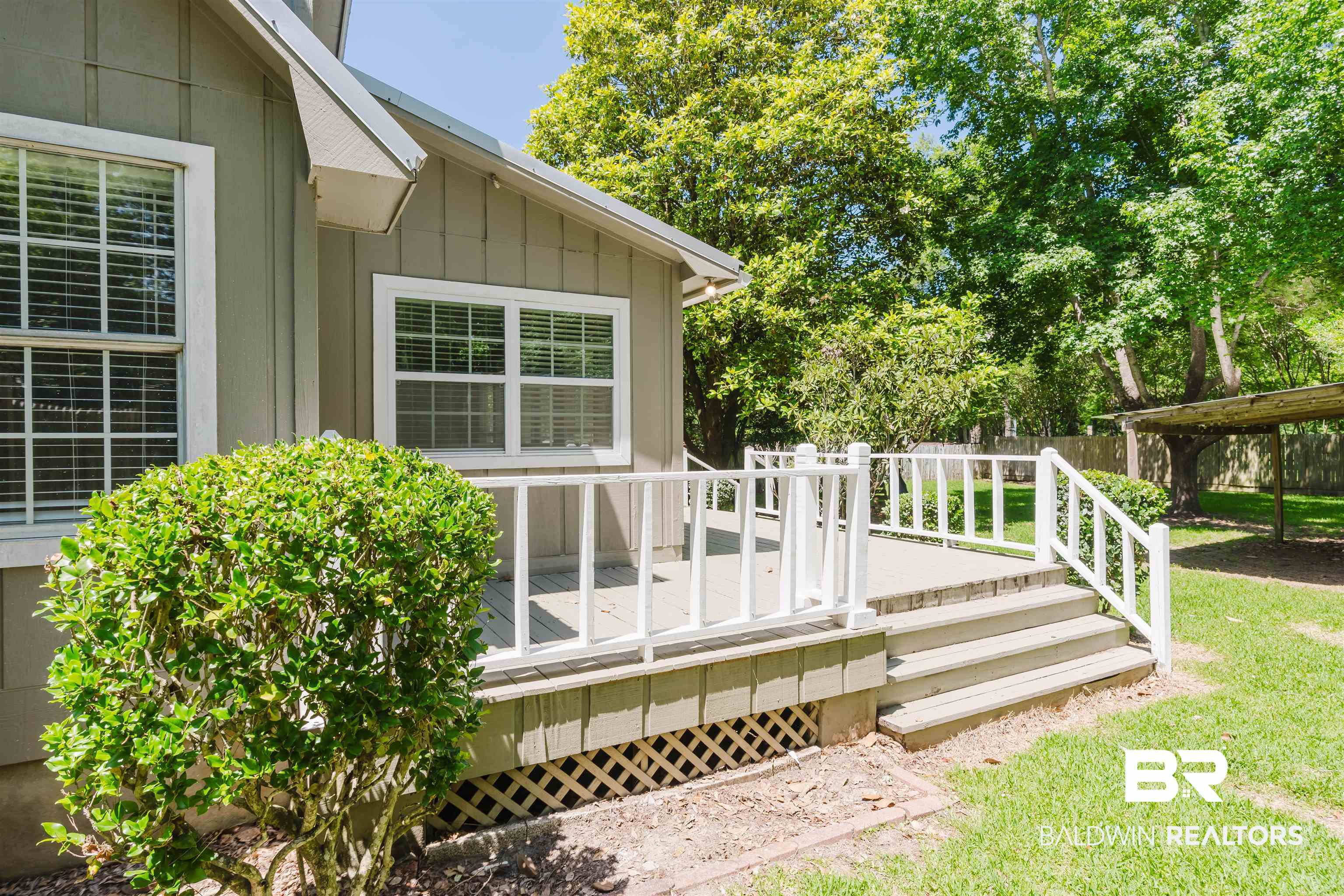 20460 Bishop Road Fairhope, AL 36532 - Photo 32 of 41 View of wooden terrace