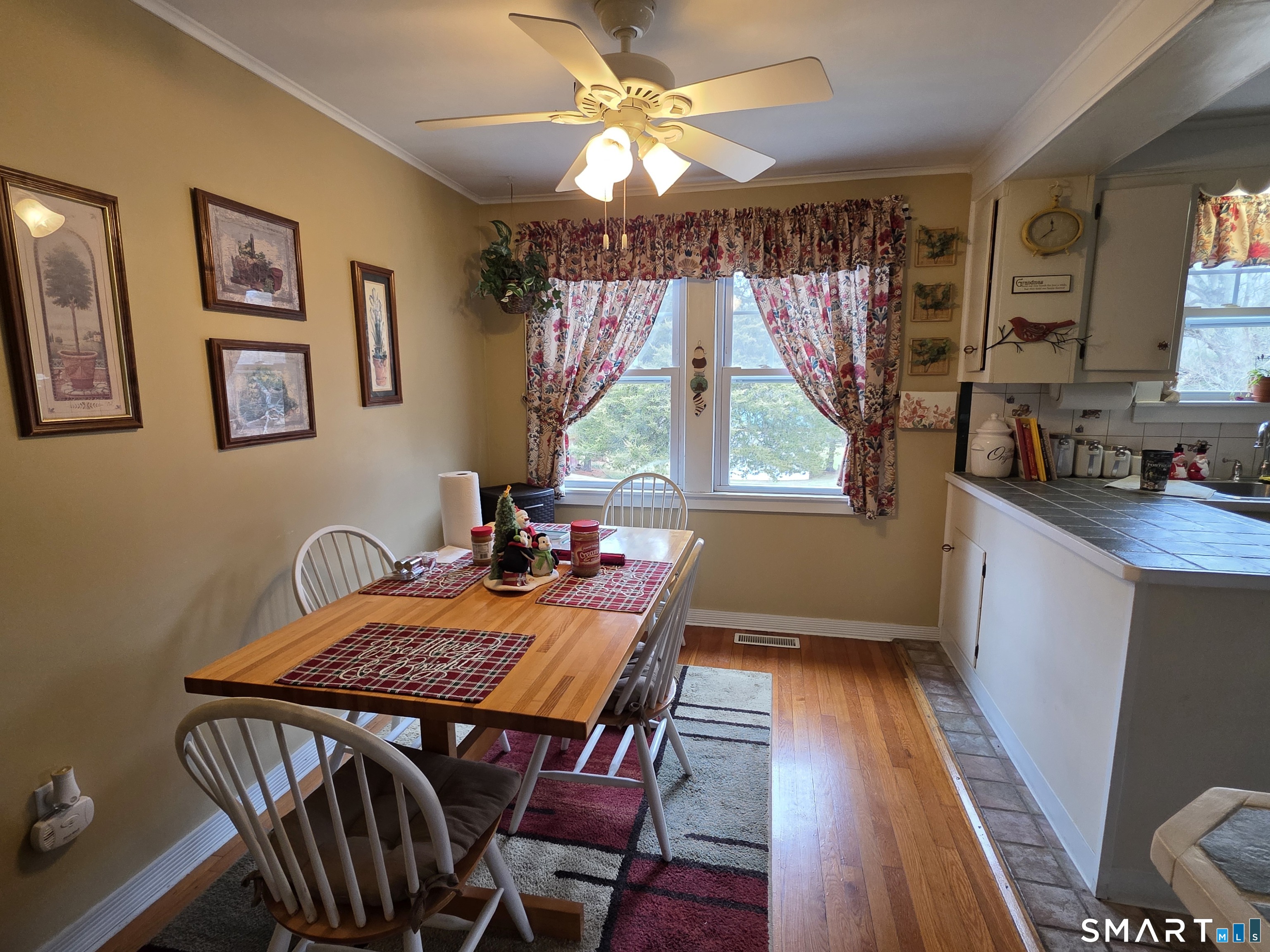 22 Pond Road Franklin, CT 06254 - Photo 2 of 34 a view of a dining room with furniture window and wooden floor