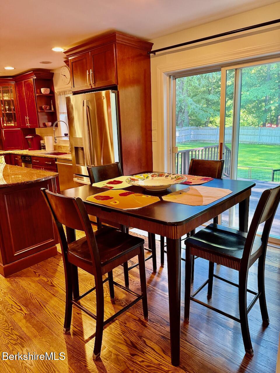 166 East Dugway Road Lenox, MA 01240 - Photo 19 of 66 Dining Area sliders to deck